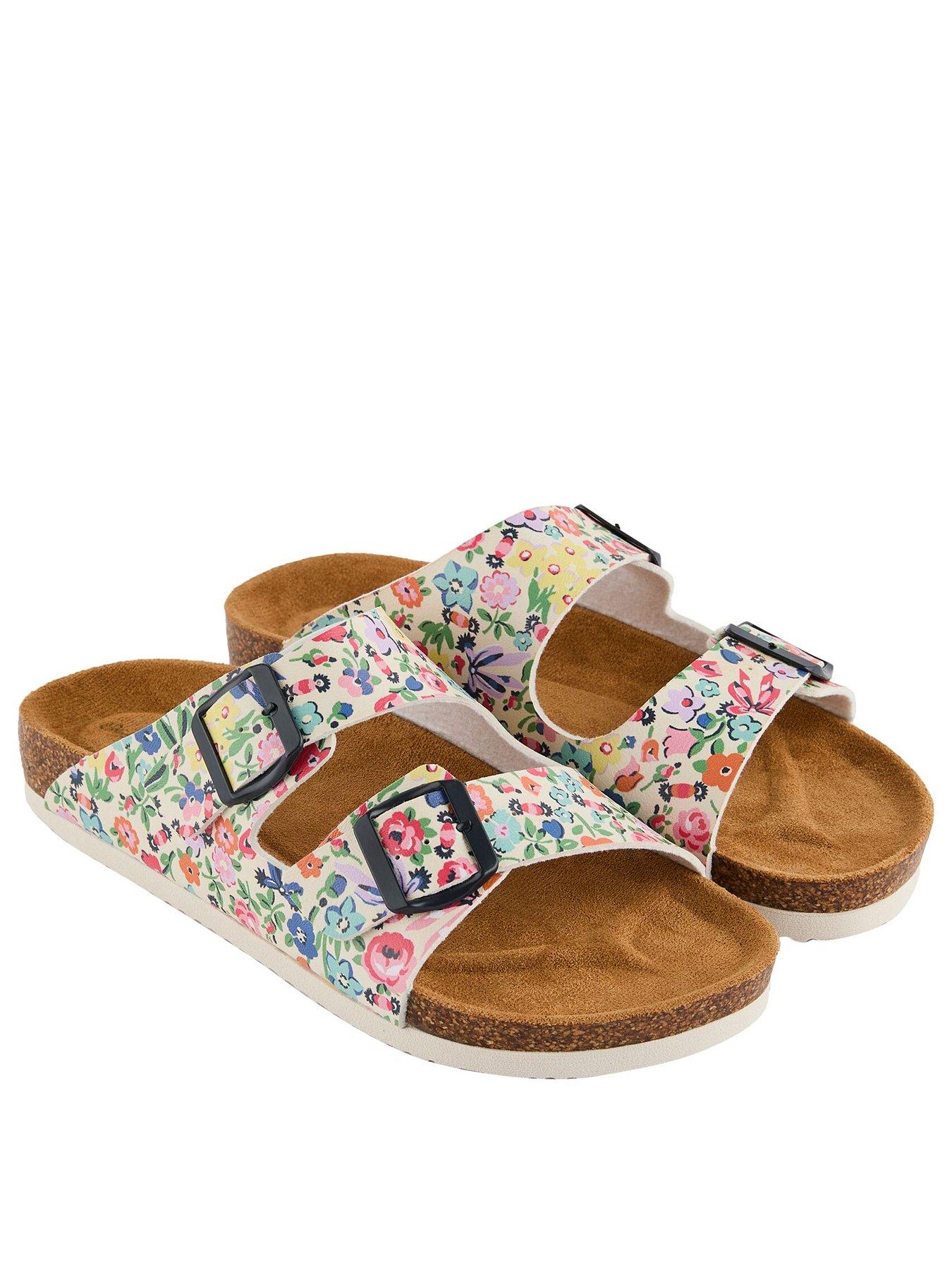 Image 3 of 6 of Regatta Ladiesd Cath Kidston 2 Strap Sandal - Cream Harmony Ditsy