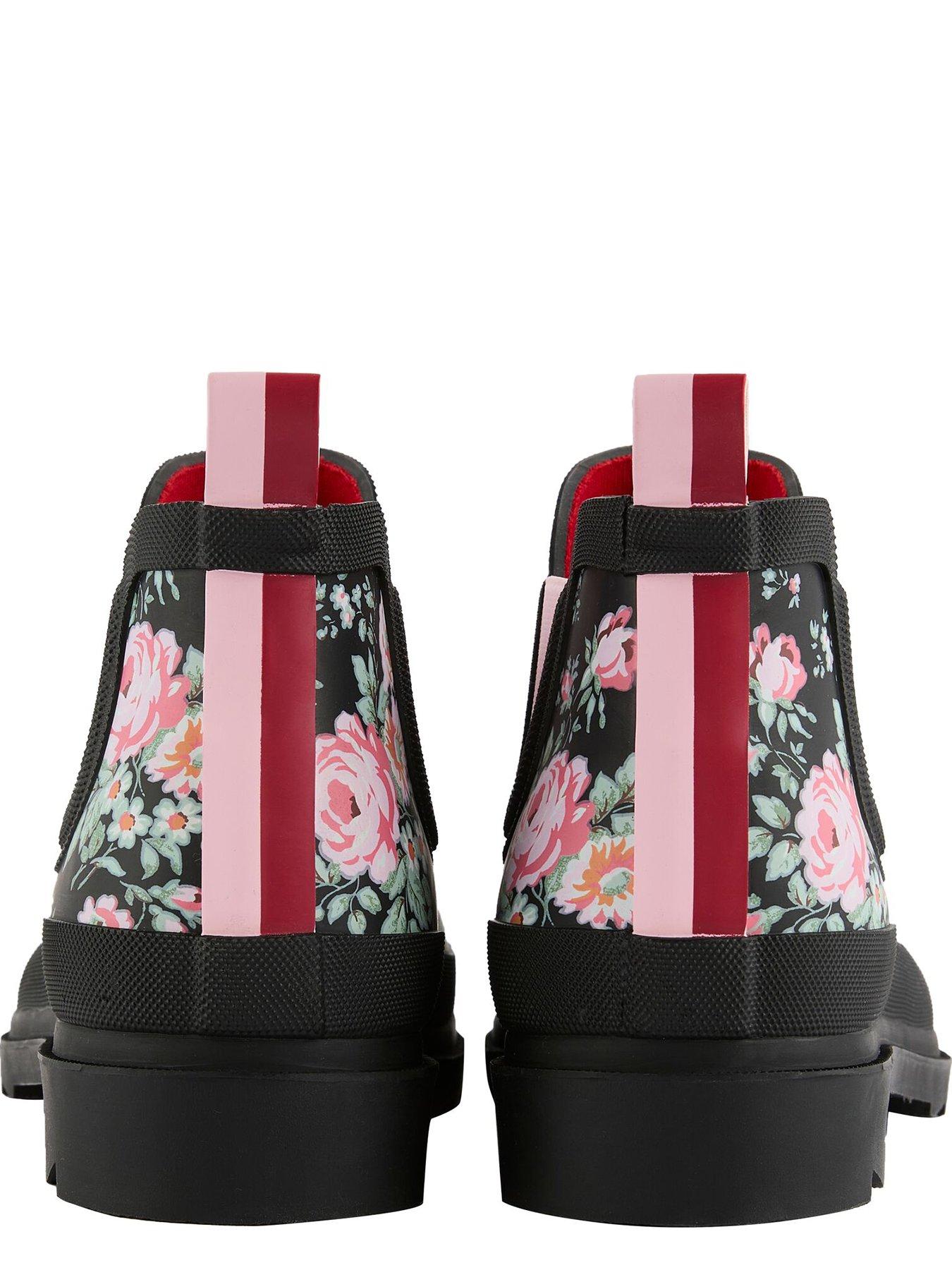 Image 4 of 6 of Regatta Ladies Cath Kidston Low Welly - Black Hackney Rose