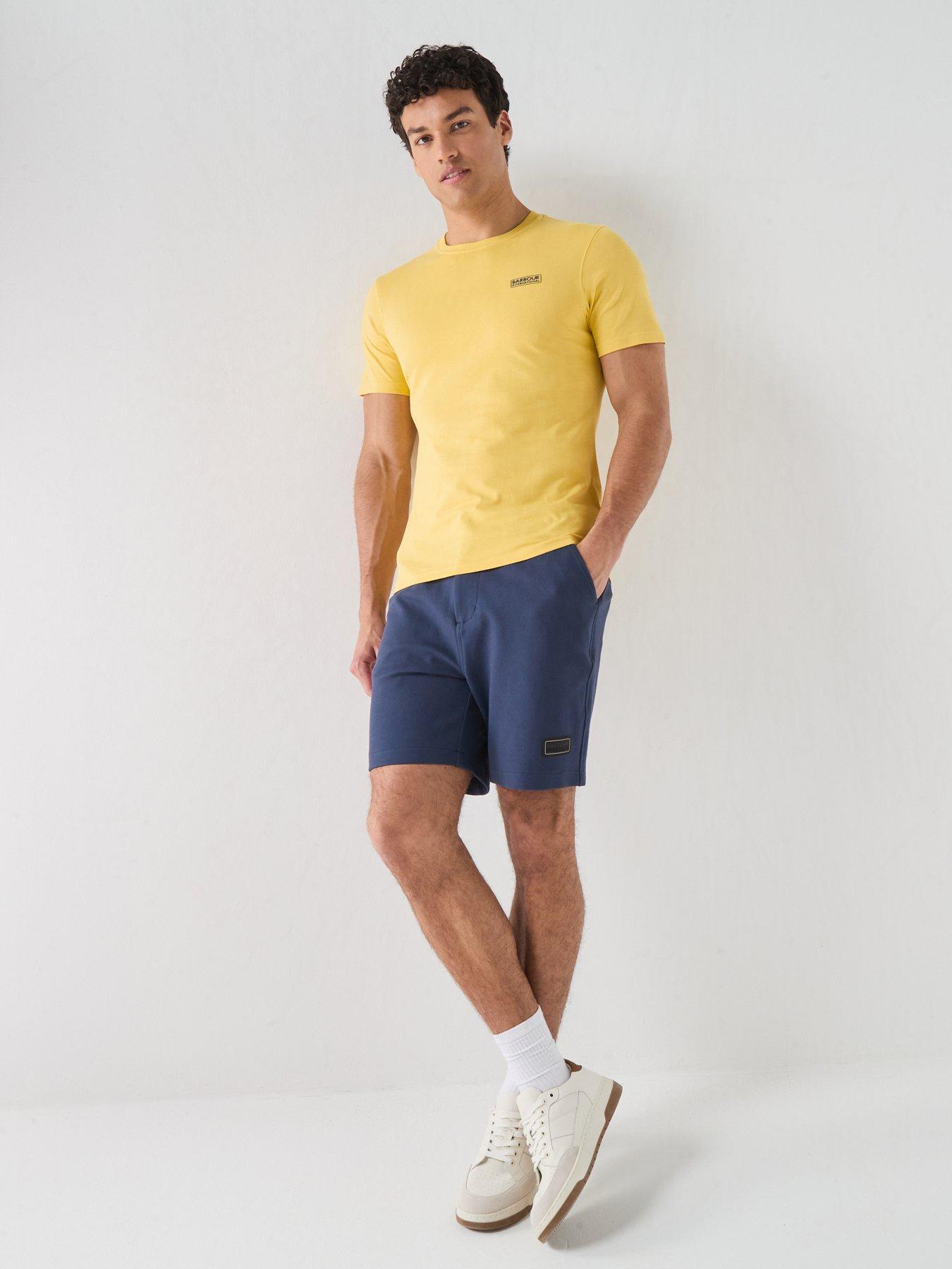 Image 3 of 5 of Barbour International Small Logo T-Shirt - Yellow