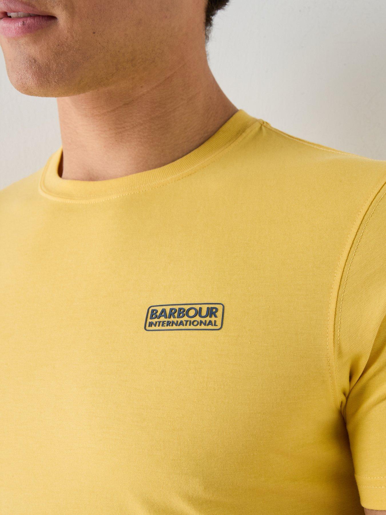 Image 5 of 5 of Barbour International Small Logo T-Shirt - Yellow