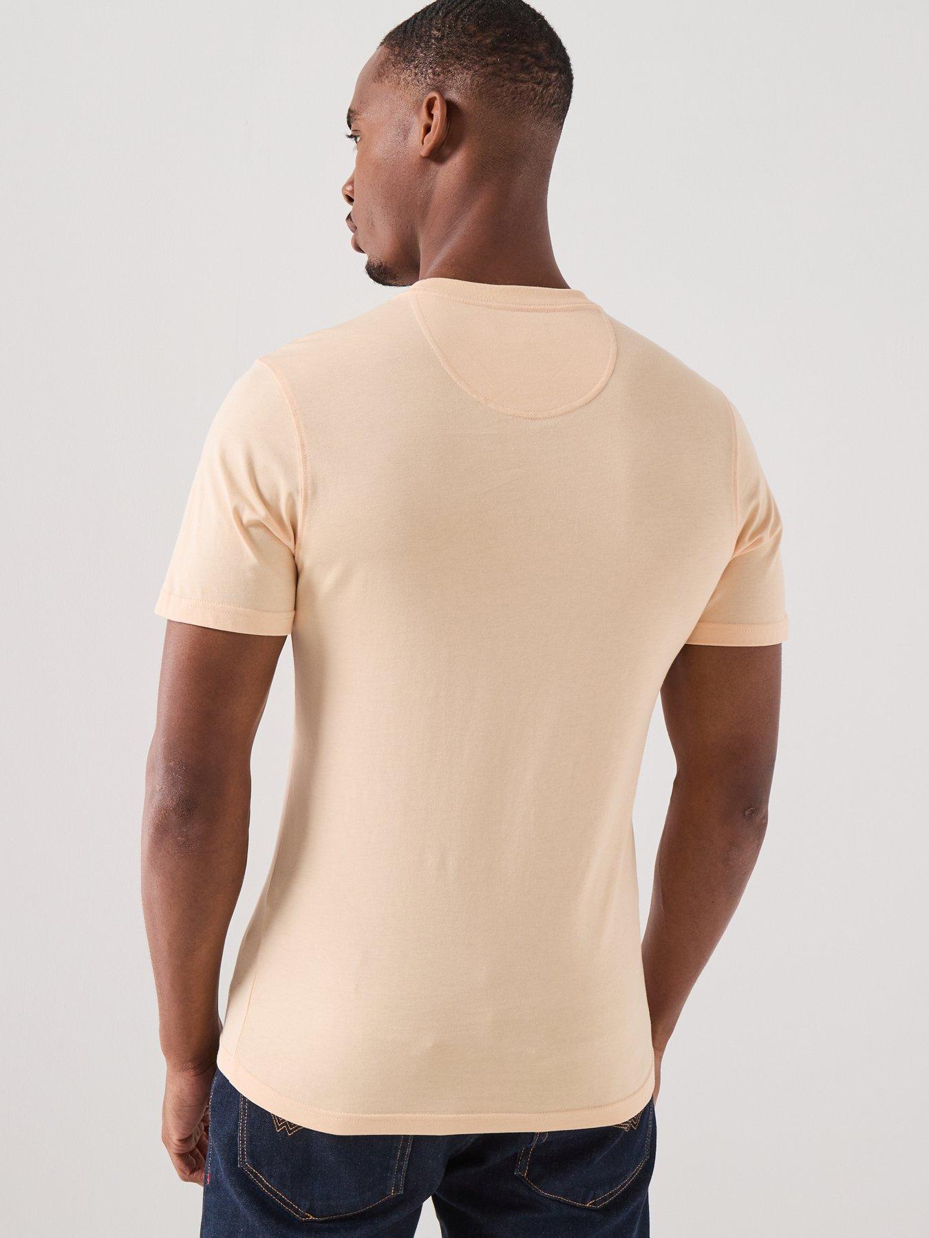 Image 2 of 5 of Barbour International Small Logo T-Shirt - Light Orange