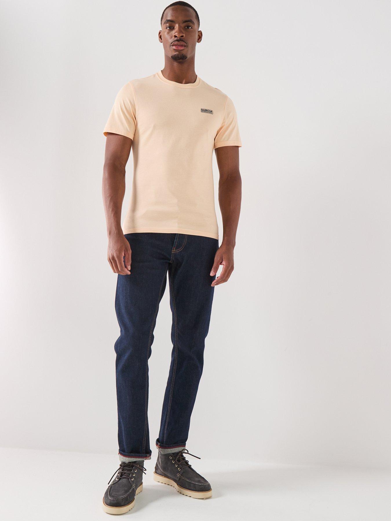 Image 3 of 5 of Barbour International Small Logo T-Shirt - Light Orange