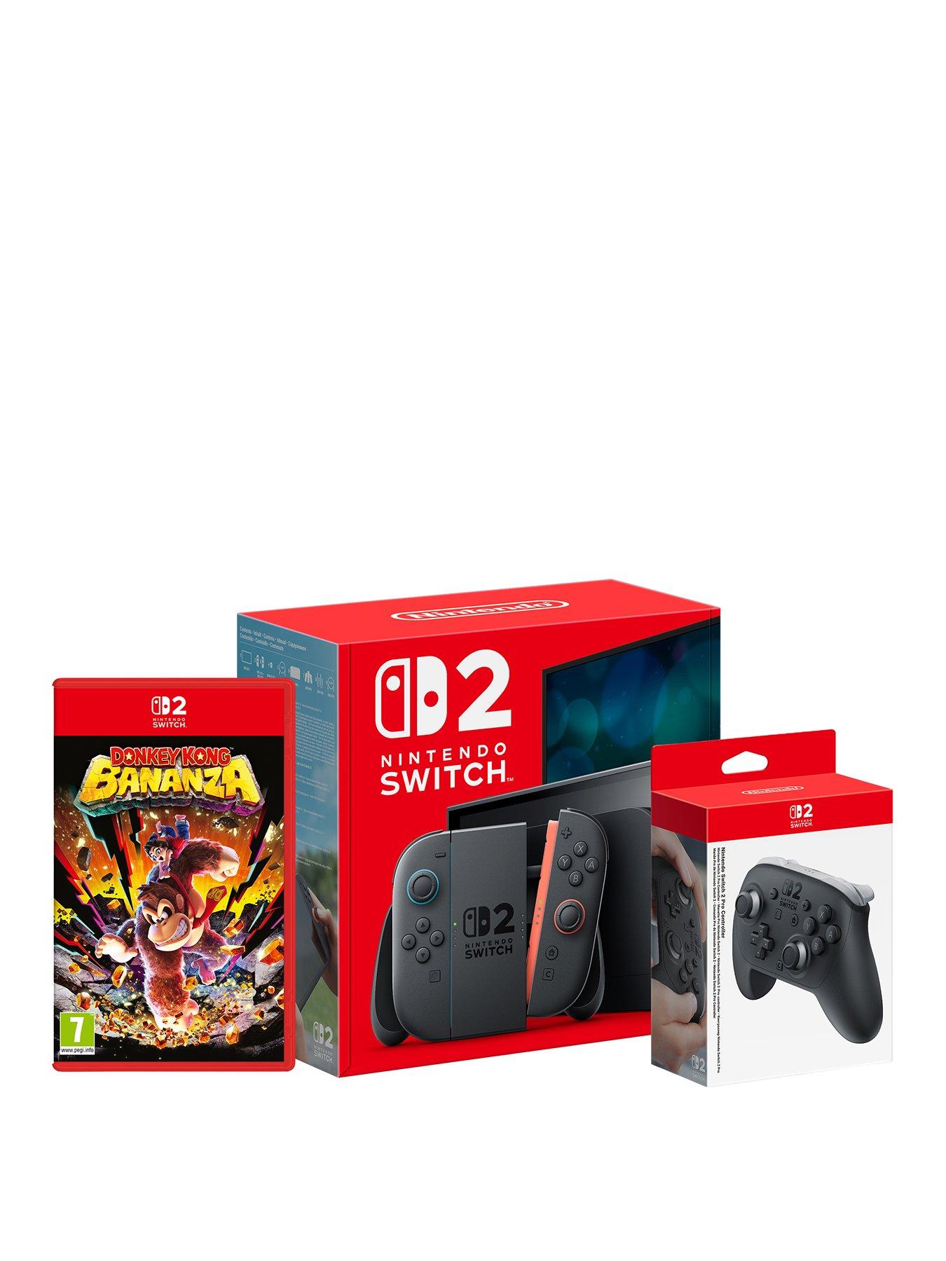 Nintendo Switch 2 Console + Donkey Kong Bonanza & Nintendo Switch