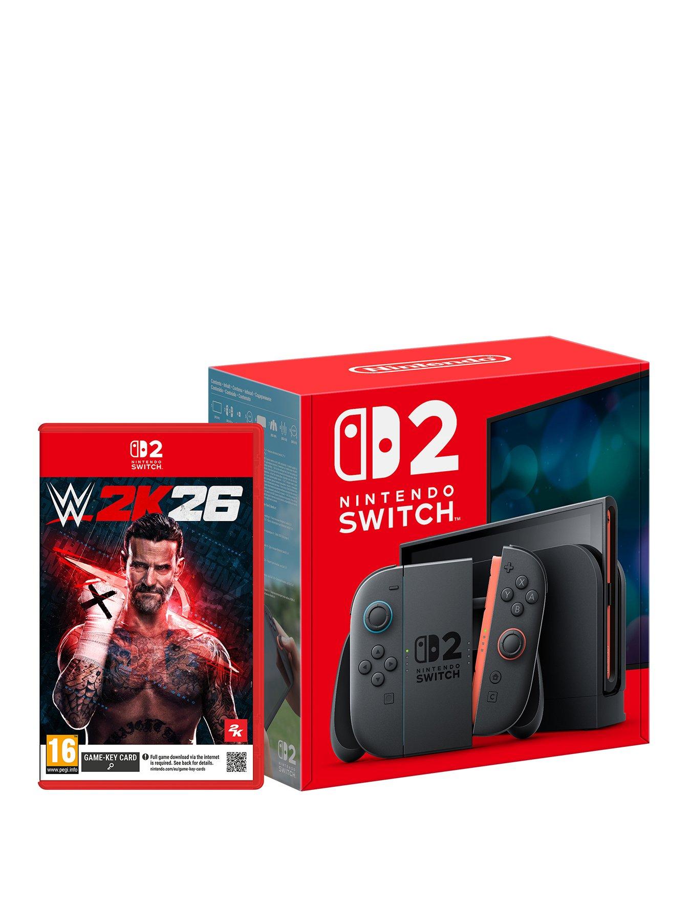 Nintendo Switch 2 Console  &  WWE 2K26