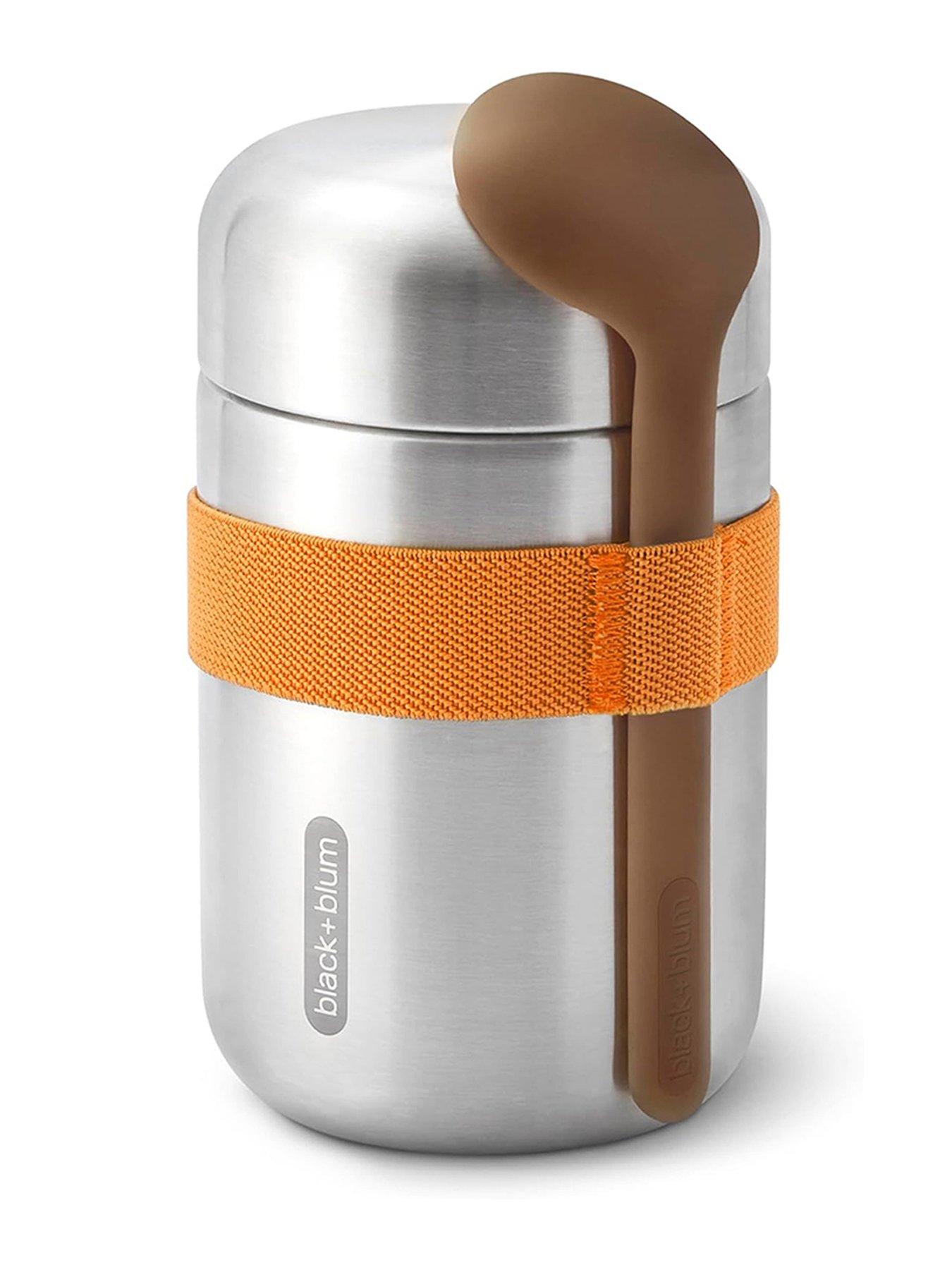 Black+Blum Food Flask With Wooden Spoon 400Ml