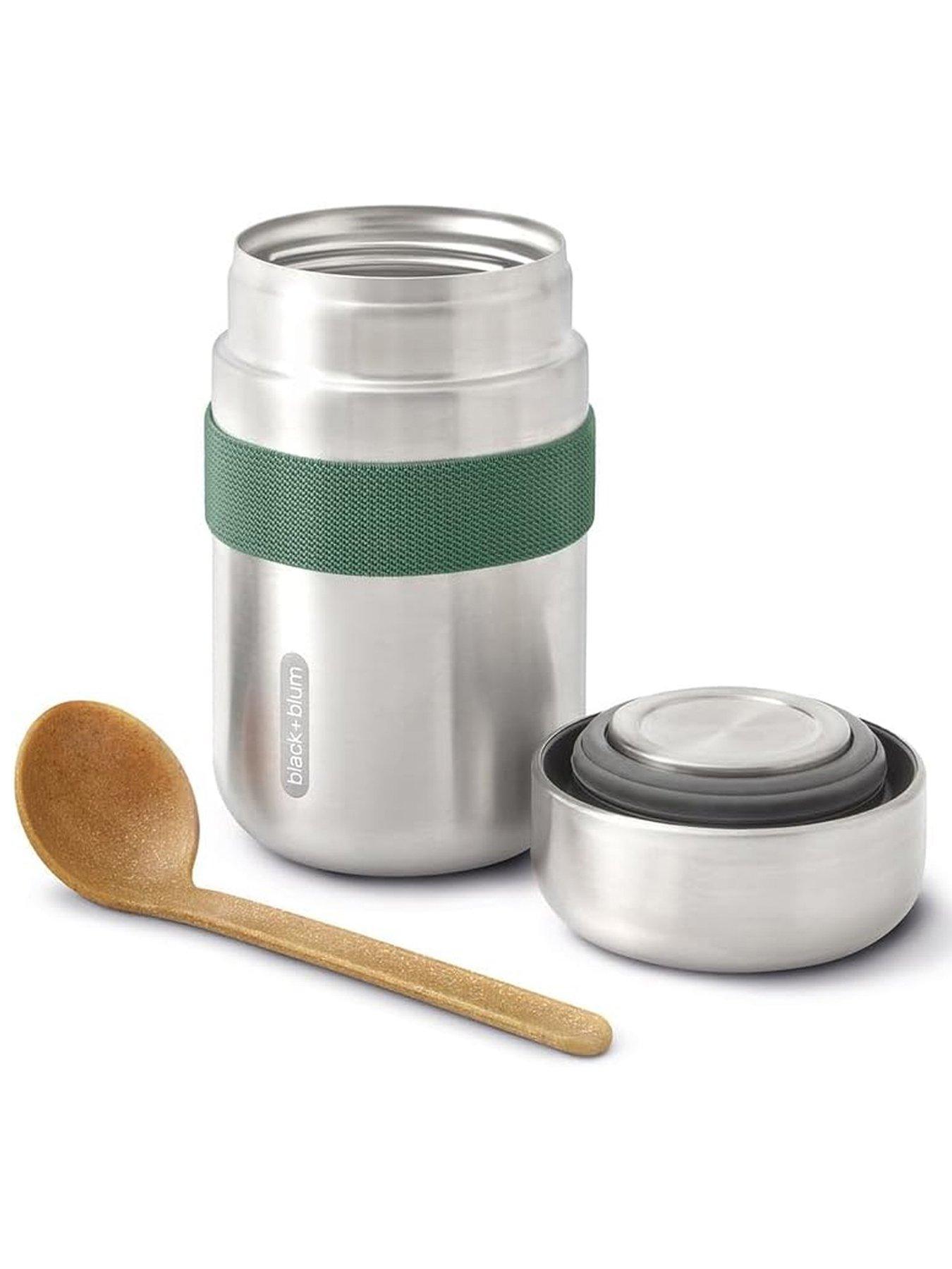Black+Blum Food Flask With Wooden Spoon 400Ml