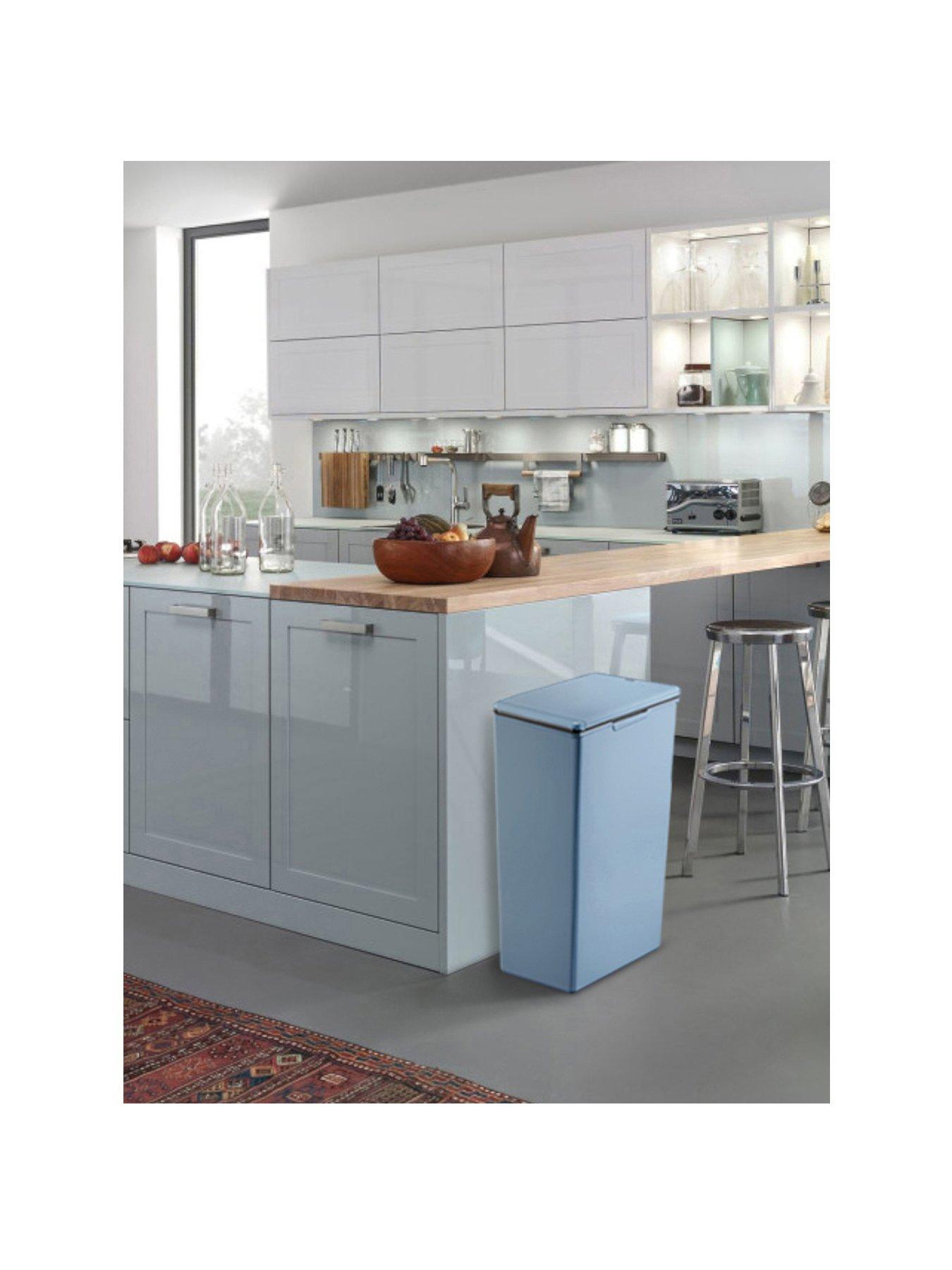 Image 2 of 5 of EKO Morandi Touch Bin 40l - Titanium Blue