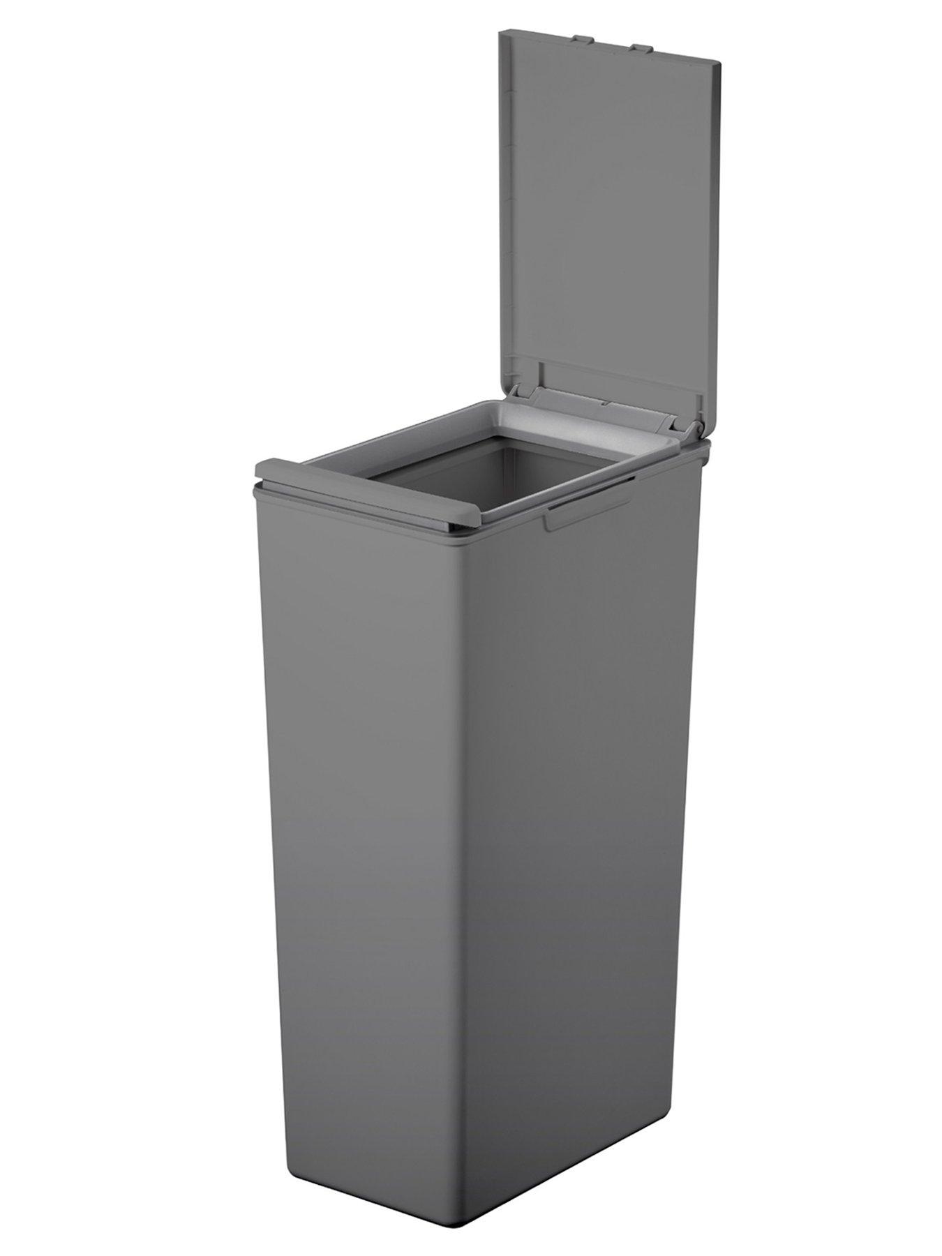 Eko Morandi Touch Bin 40L - Dark Grey - Image 5
