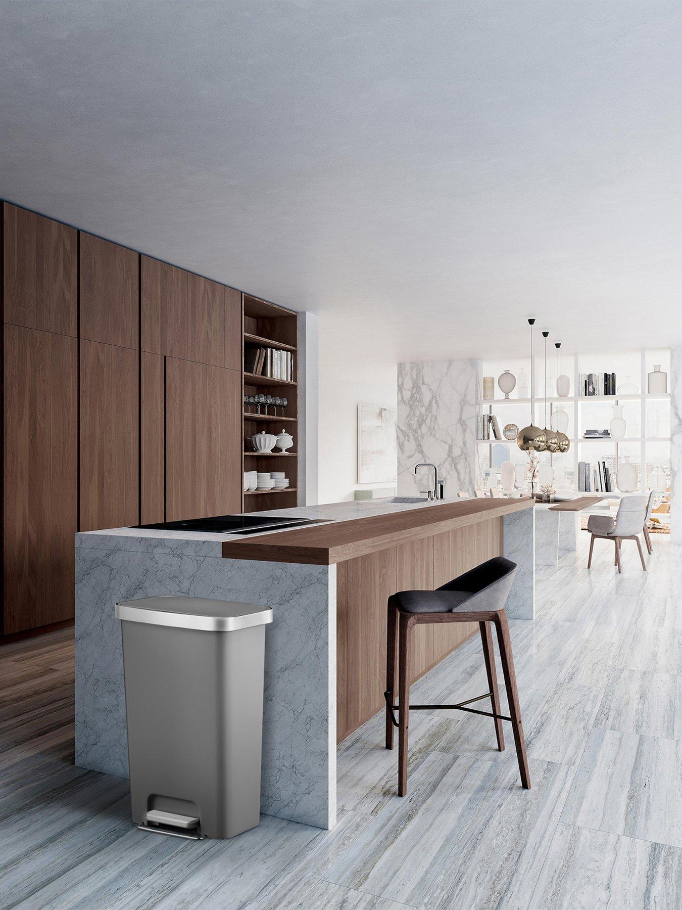 Eko Eko Hana Recycling Pedal Bin 45l - Dark Grey