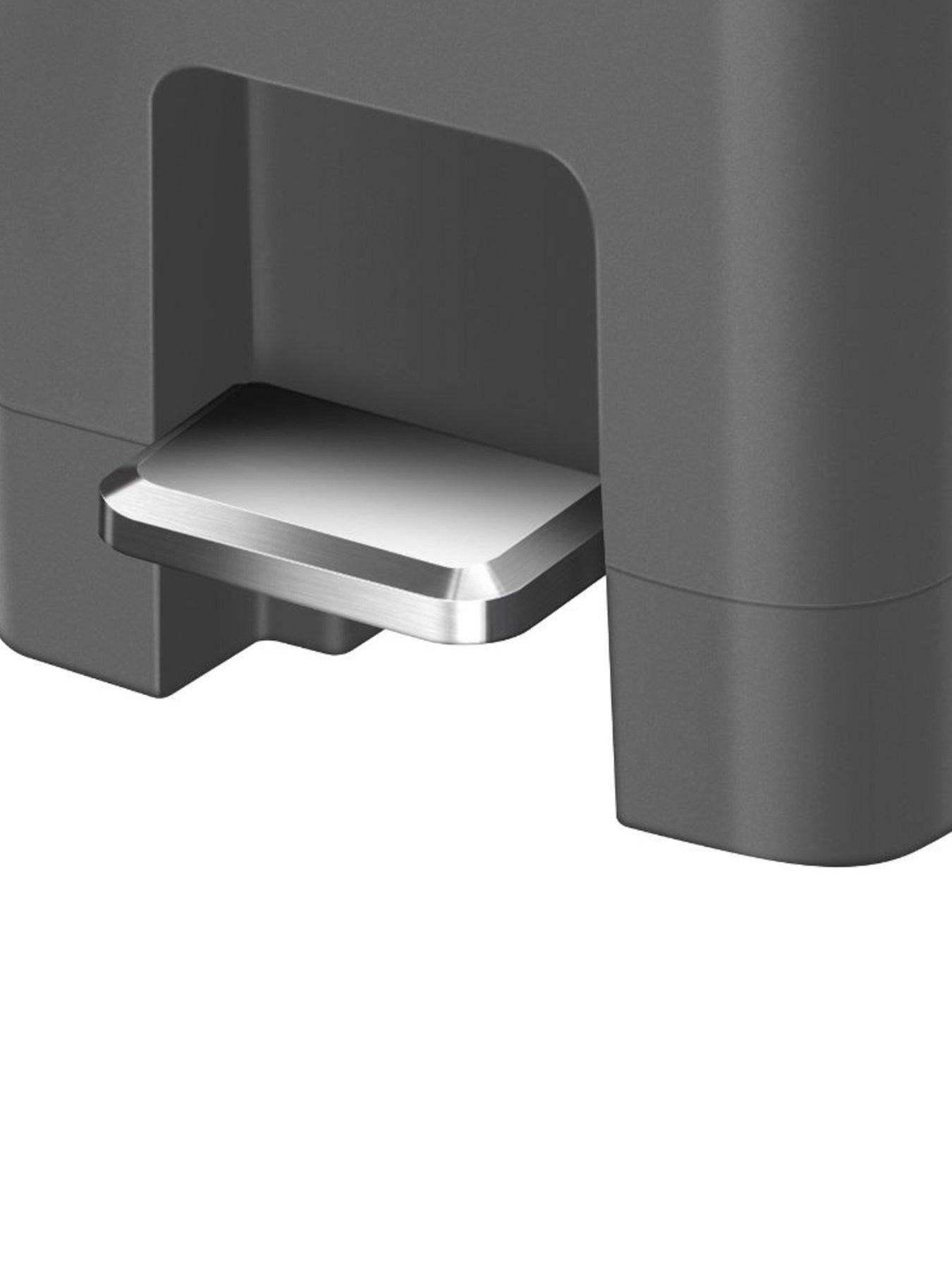 Image 3 of 5 of EKO Hana Recycling Pedal Bin 45l - Grey
