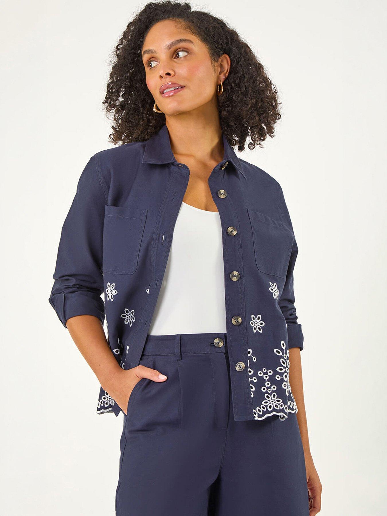 Roman Anglaise Cotton Lace Jacket