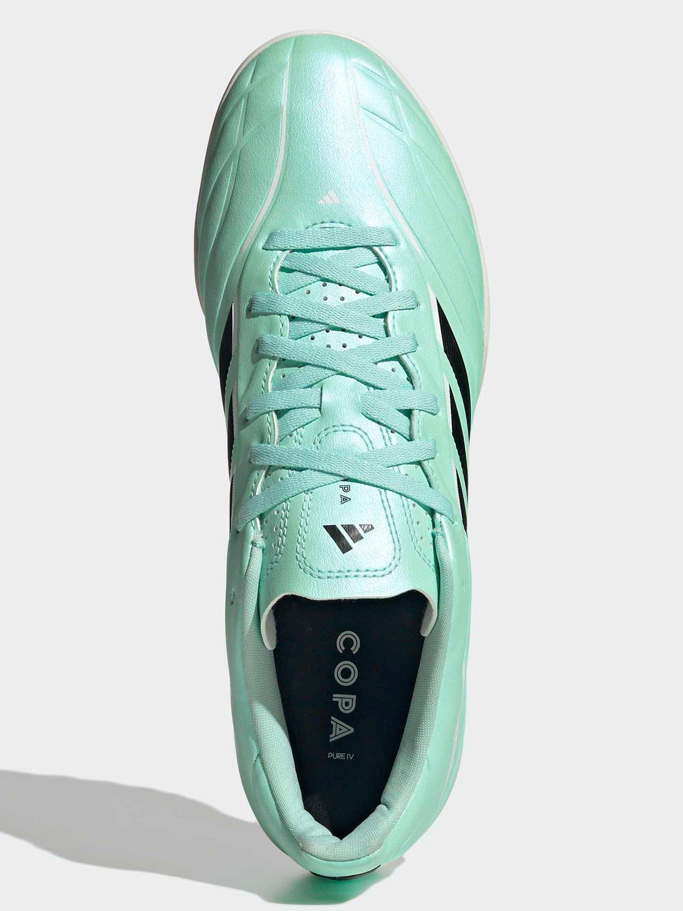 Image 4 of 6 of adidas Mens Copa Pure Iv Club Astro Turf Football Boots - Green/black
