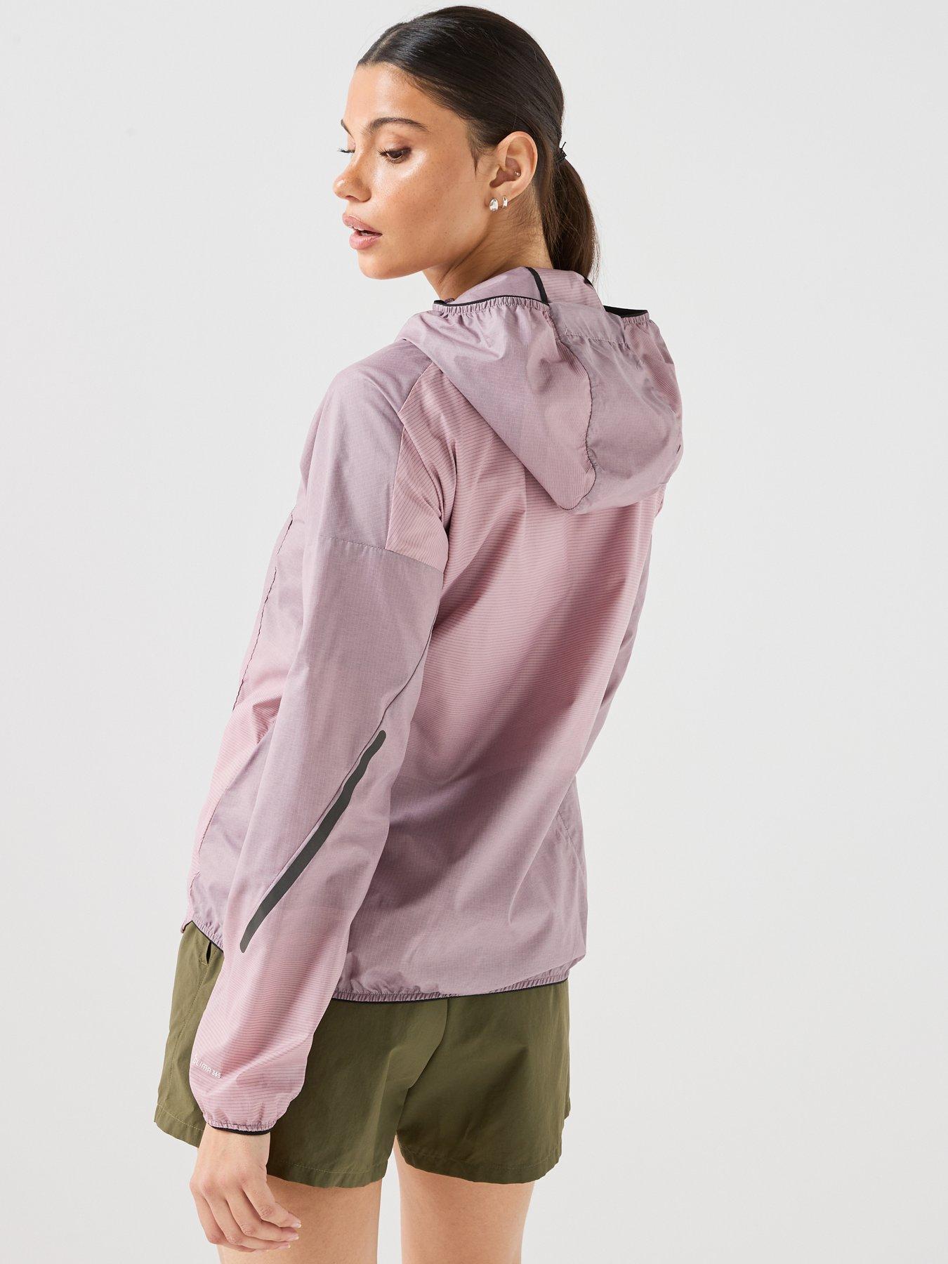 Image 2 of 6 of adidas Terrex Womens Trail Running Xpr Shell Jacket - Purple
