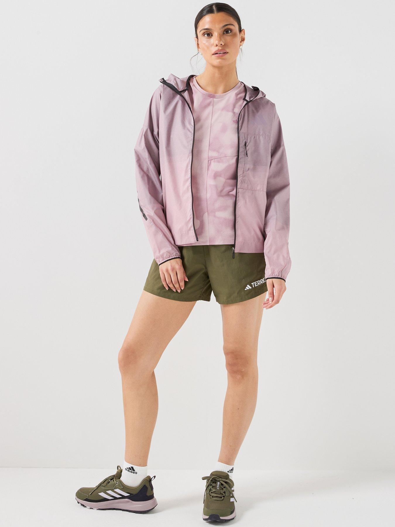 Image 3 of 6 of adidas Terrex Womens Trail Running Xpr Shell Jacket - Purple