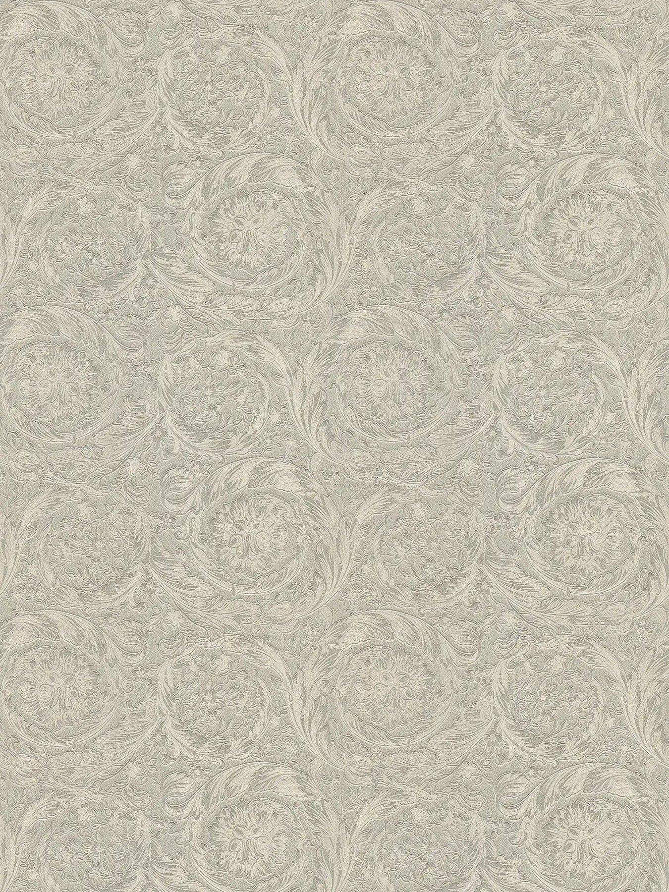 Image 2 of 4 of Versace Baroque Grey Beige