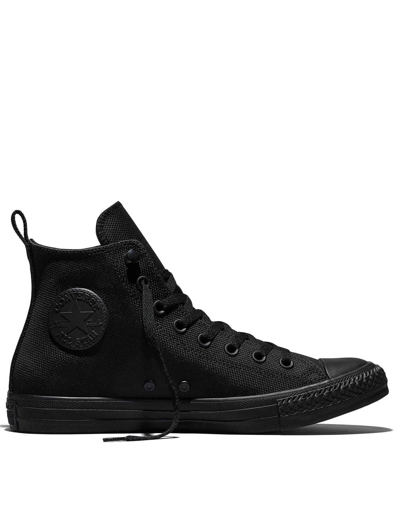 Converse - Men - Chuck Taylor All Star High TecTuff - Size 9 - Black - Leather - Image 2