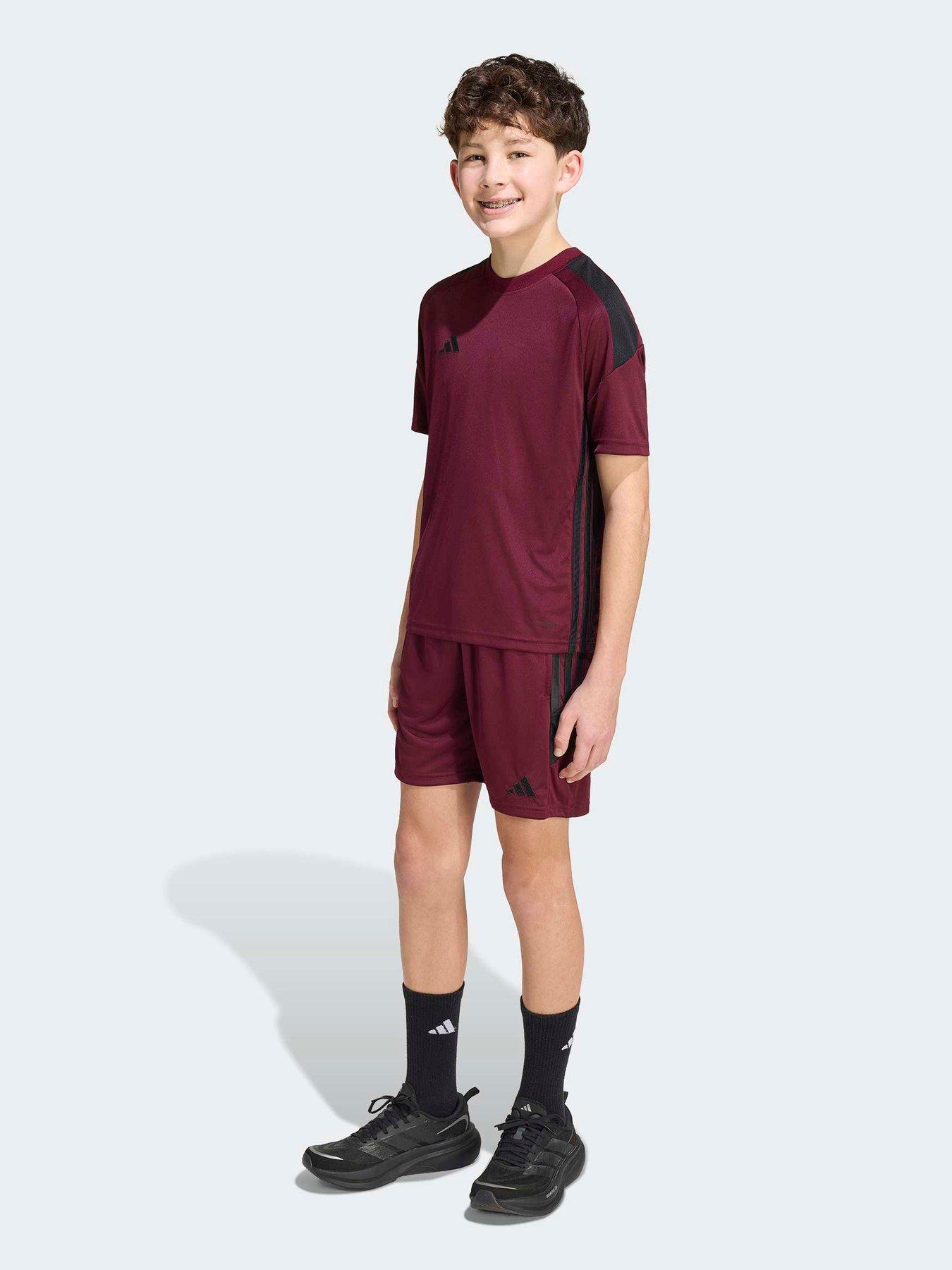 Image 4 of 6 of adidas Junior Football Tiro Essentials Shorts - Brown