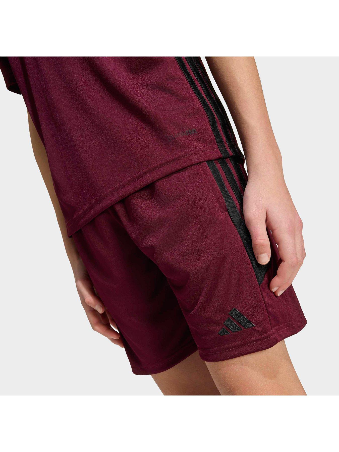 Image 5 of 6 of adidas Junior Football Tiro Essentials Shorts - Brown