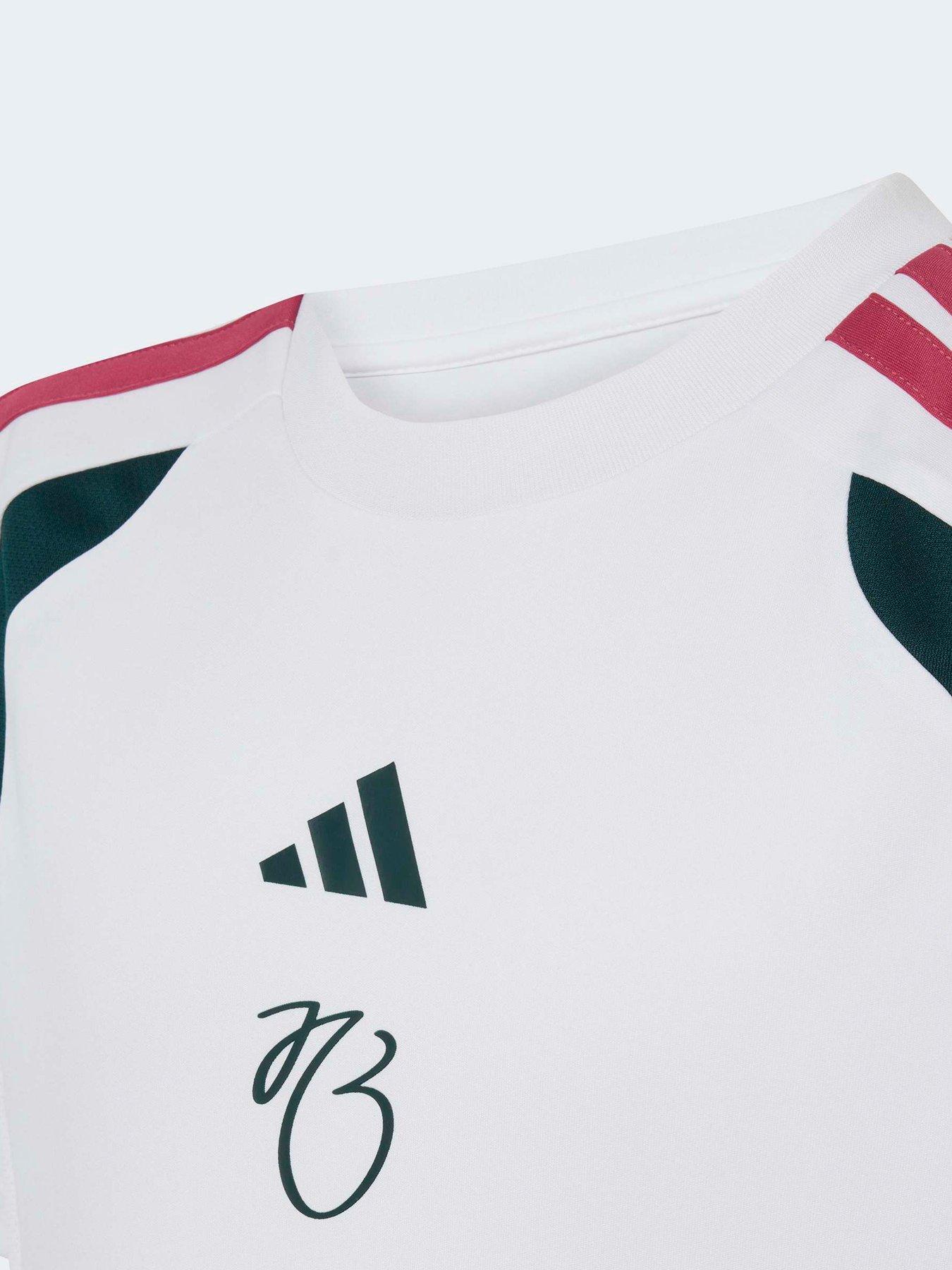 Image 3 of 5 of adidas Junior Jude Bellingham Training Jersey - White