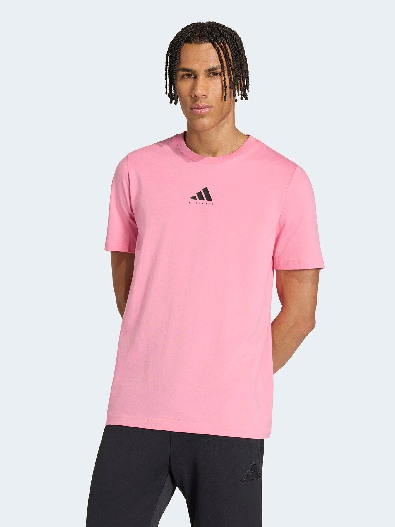 adidas Mens Football Graphic T-Shirt - White