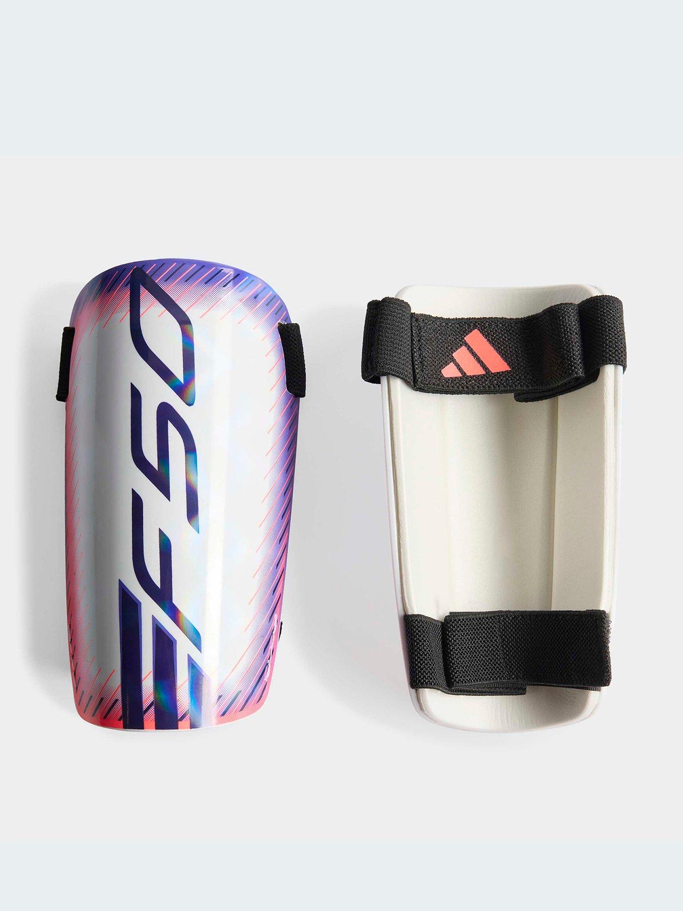 adidas Mens Football F50 Training Shin Guard - White
