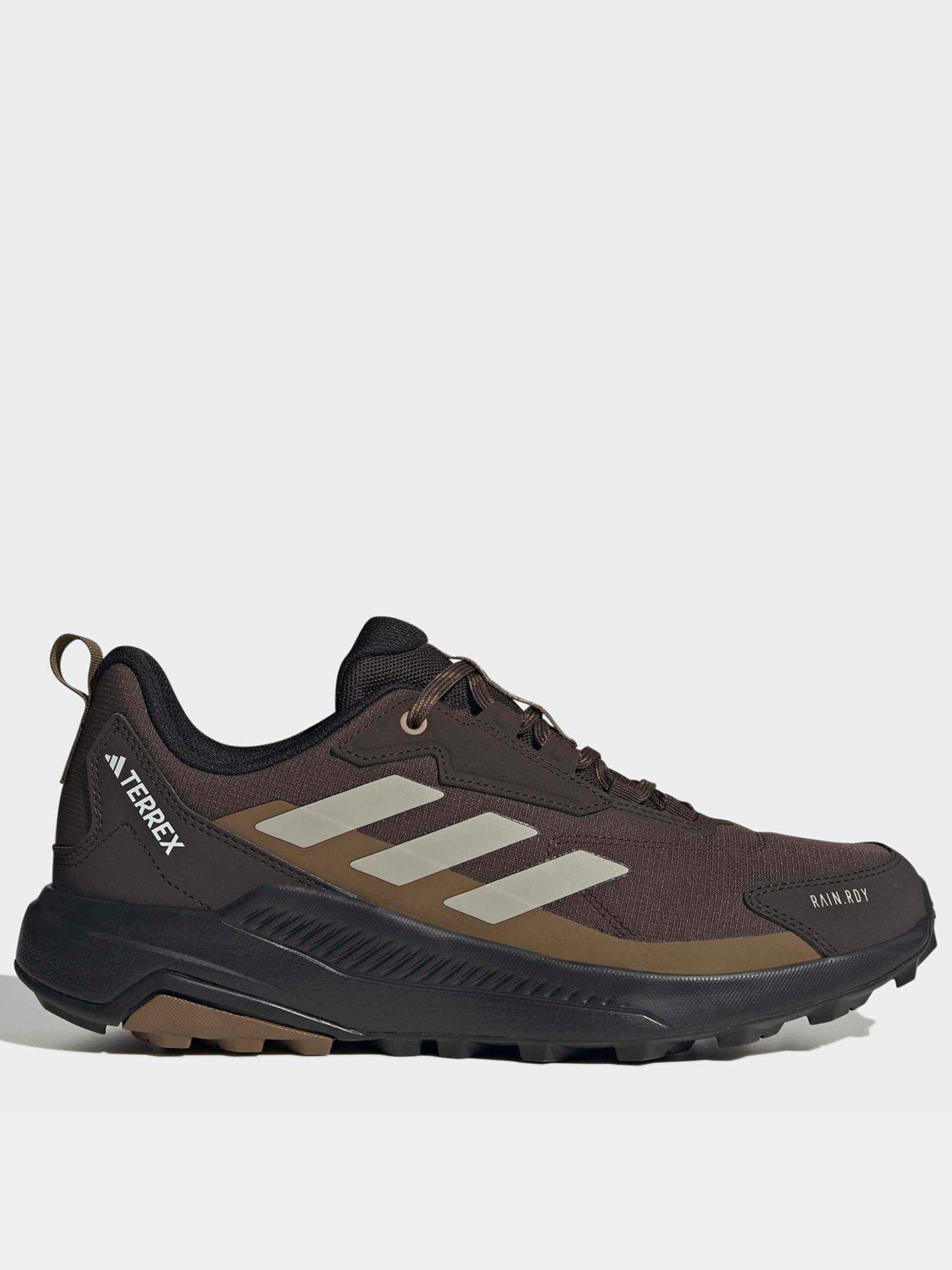 Image 1 of 6 of adidas Terrex Mens Anylander Rain Ready Hiking Shoes - Brown