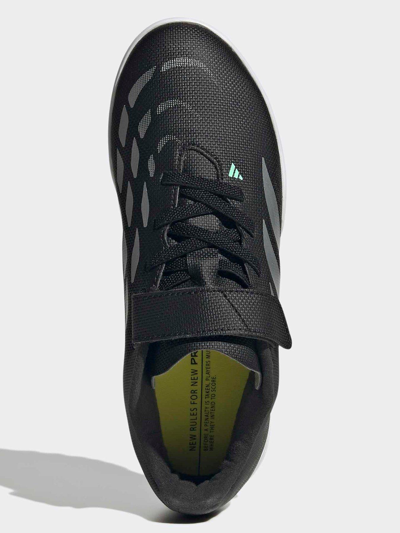 Image 4 of 6 of adidas Junior Predator Club Hook &amp; Loop Astro Turf Football Boots - Black/green