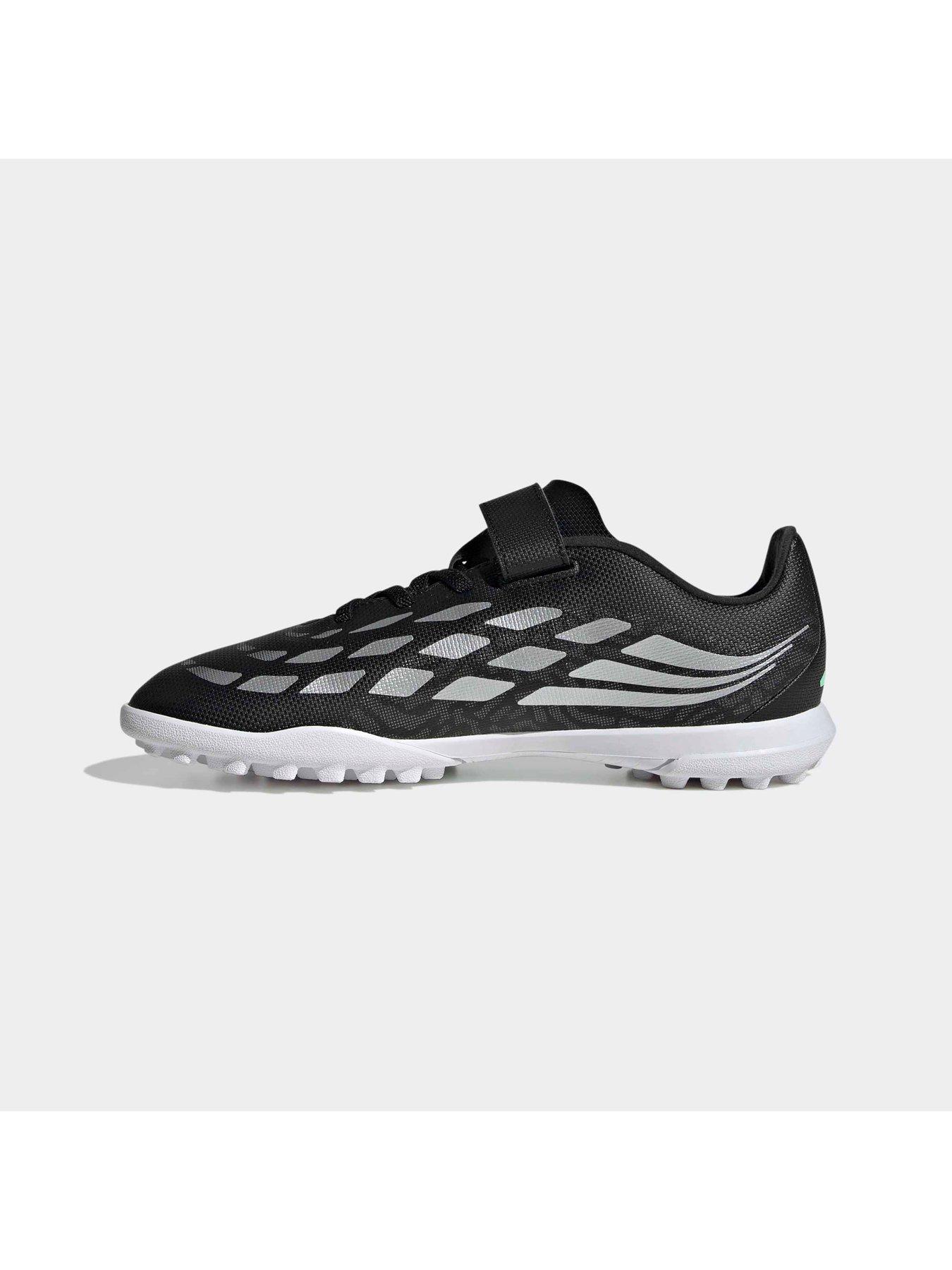 Image 6 of 6 of adidas Junior Predator Club Hook &amp; Loop Astro Turf Football Boots - Black/green