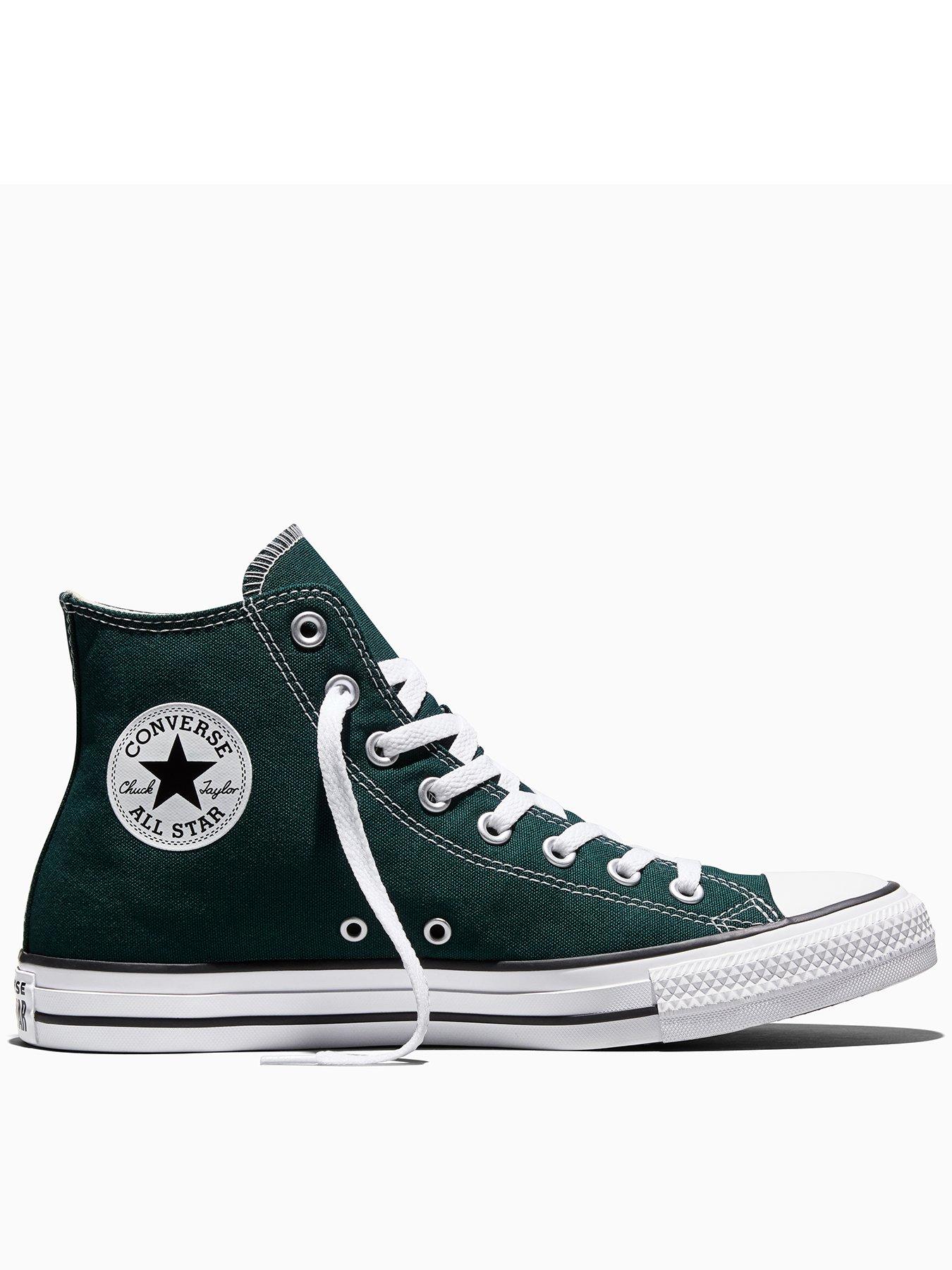 Converse Unisex Seasonal Color Chuck Taylor All Star Trainers - Green