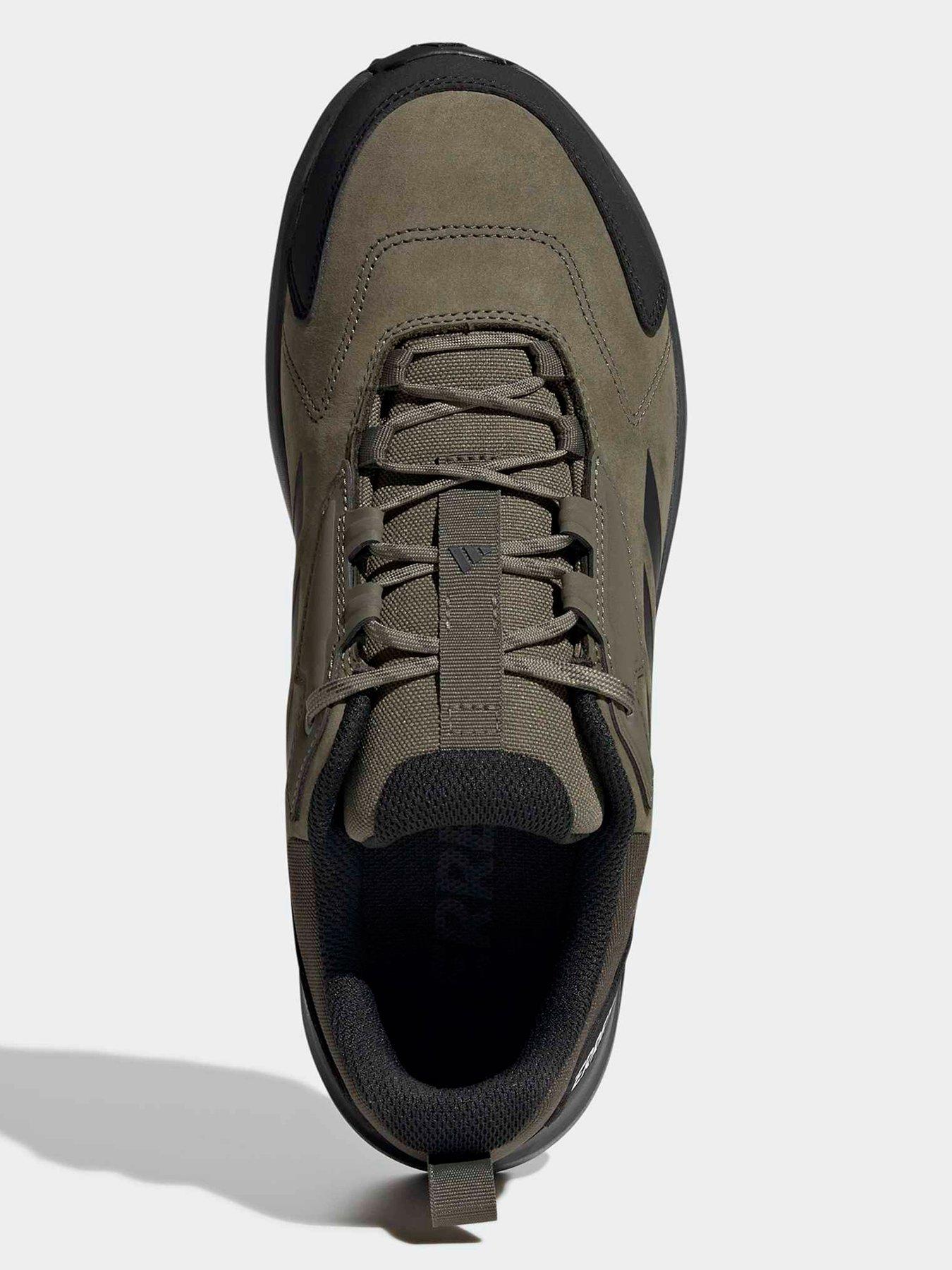 Image 3 of 6 of adidas Terrex Mens Anylander Leather Hiking Shoes - Khaki