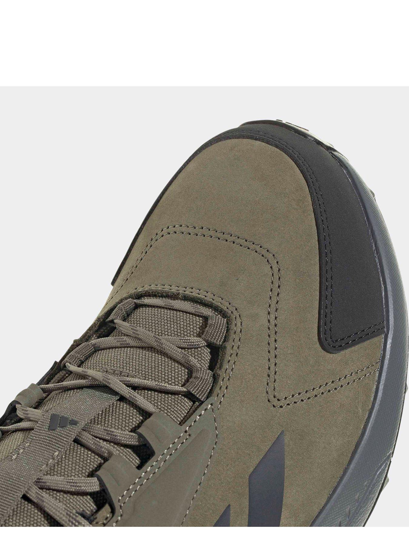 Image 4 of 6 of adidas Terrex Mens Anylander Leather Hiking Shoes - Khaki