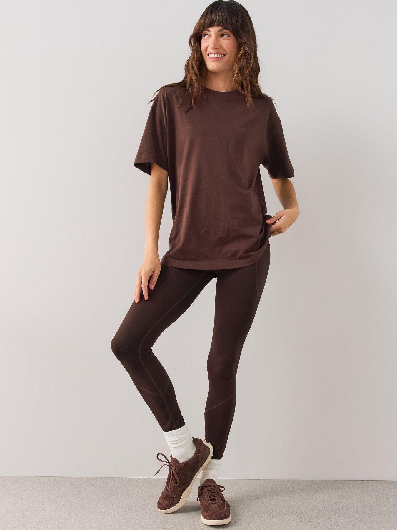 The Very Collection Ultimate High Waist Legging - Brown