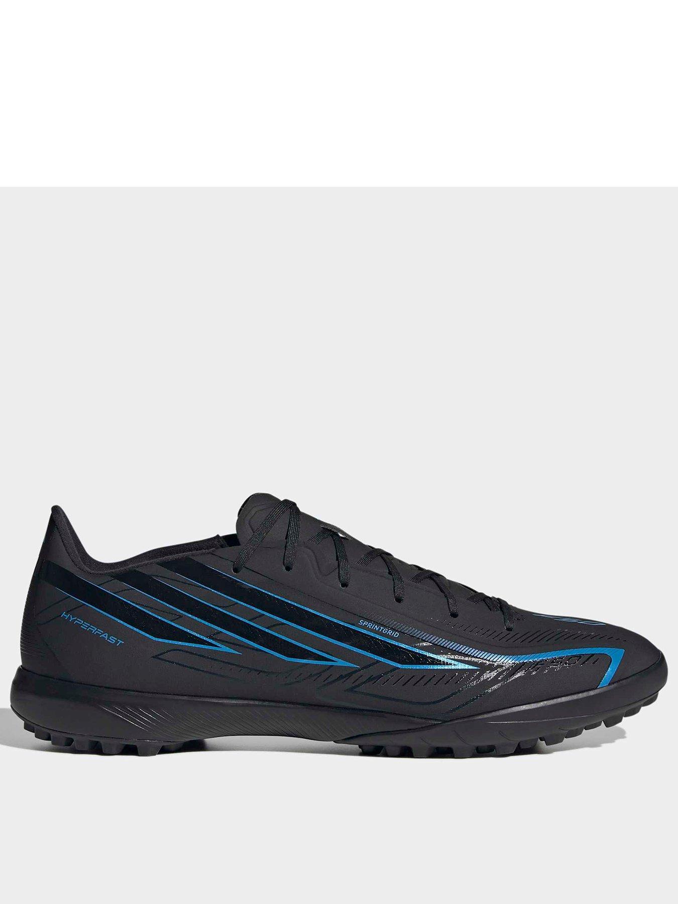 Adidas Mens F50 Hyperfast League Astro Turf Football Boots - Black