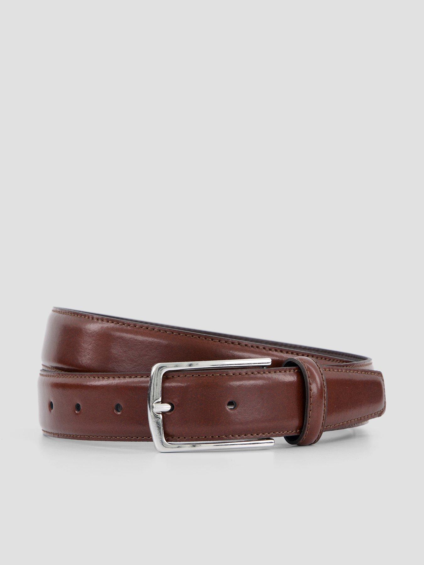 Image 1 of 5 of Jack & Jones Jack &amp; Jones Christopher Leather Belt