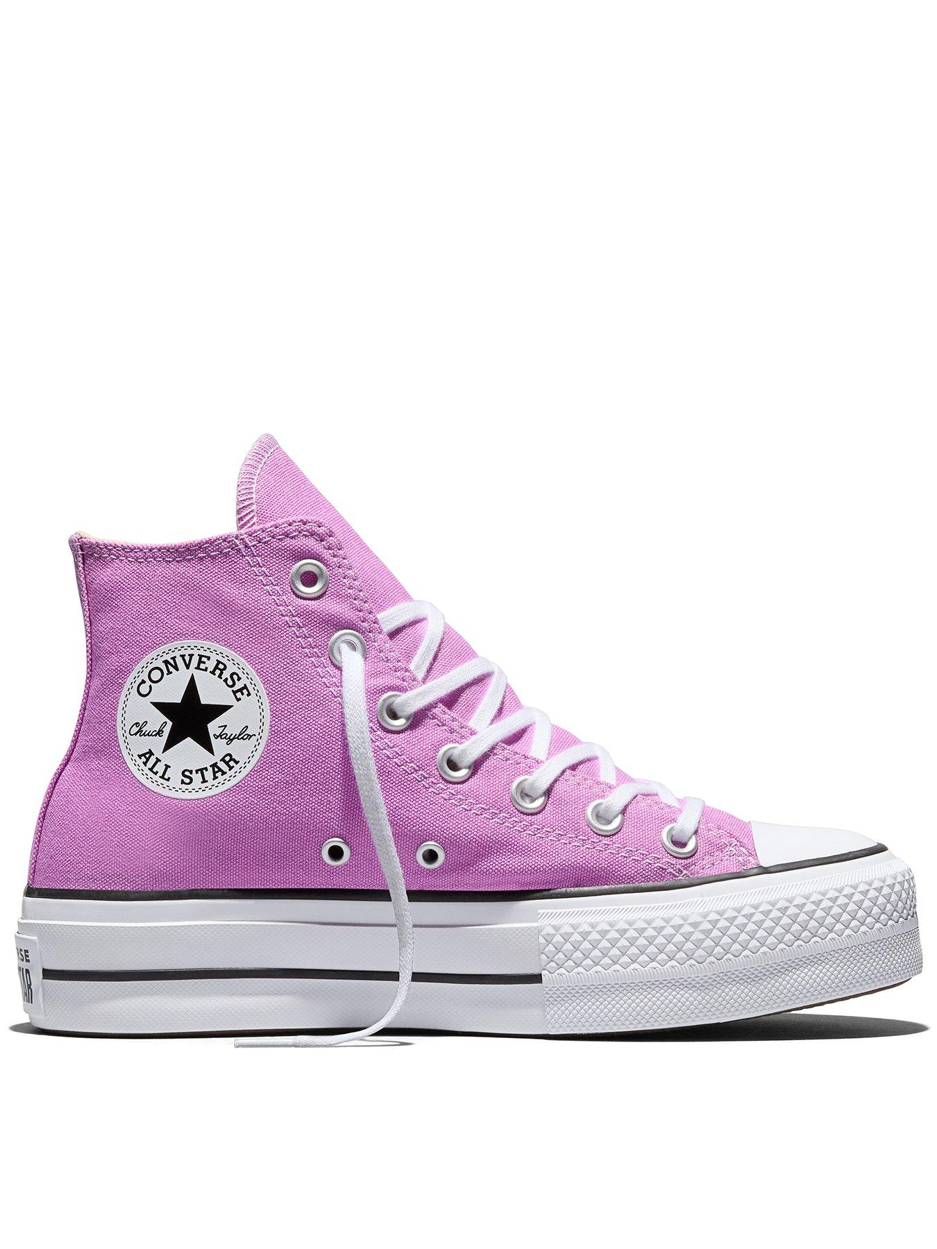 Converse Womens Chuck Taylor All Star Lift Hi - Purple