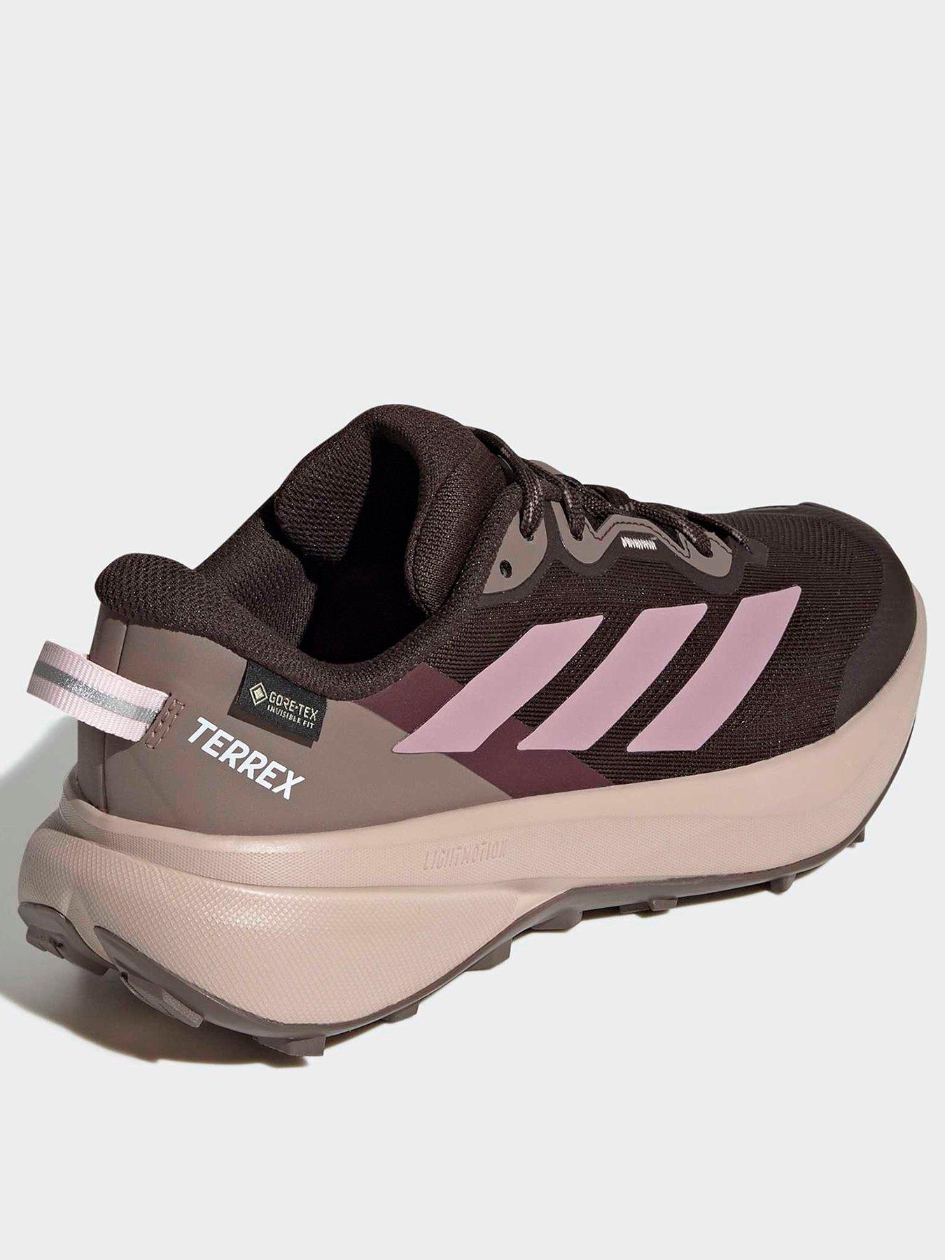 Image 2 of 6 of adidas Terrex Womens Trail Running Tracefinder Plus Goretex Trainers - Brown