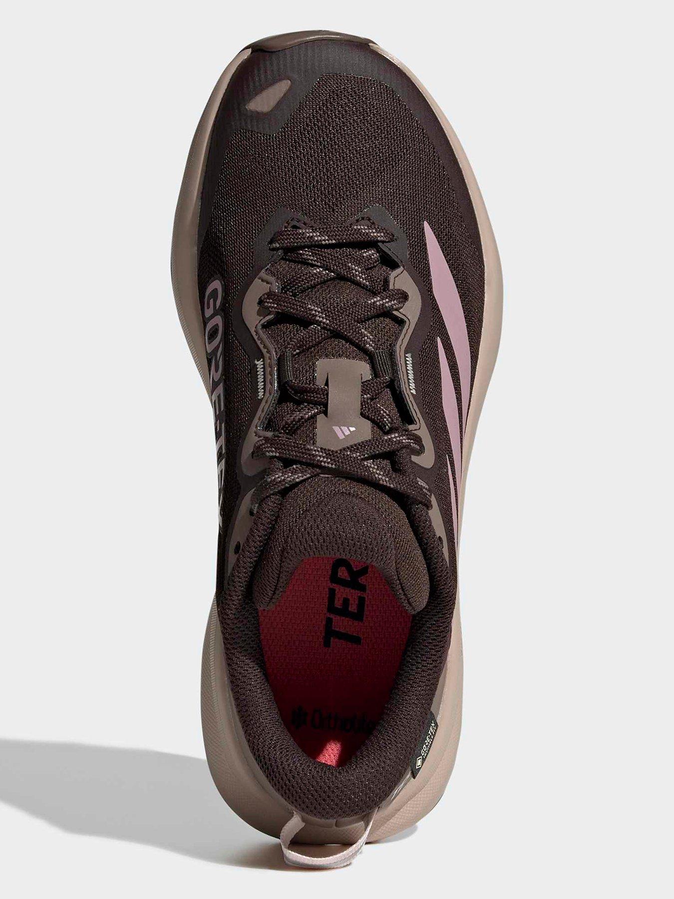 Image 3 of 6 of adidas Terrex Womens Trail Running Tracefinder Plus Goretex Trainers - Brown