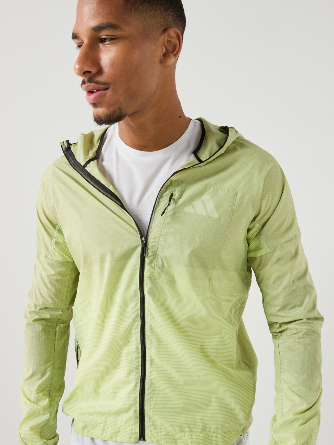 Image 1 of 6 of adidas Terrex Mens Trail Running Xpr Shell Jacket - Yellow