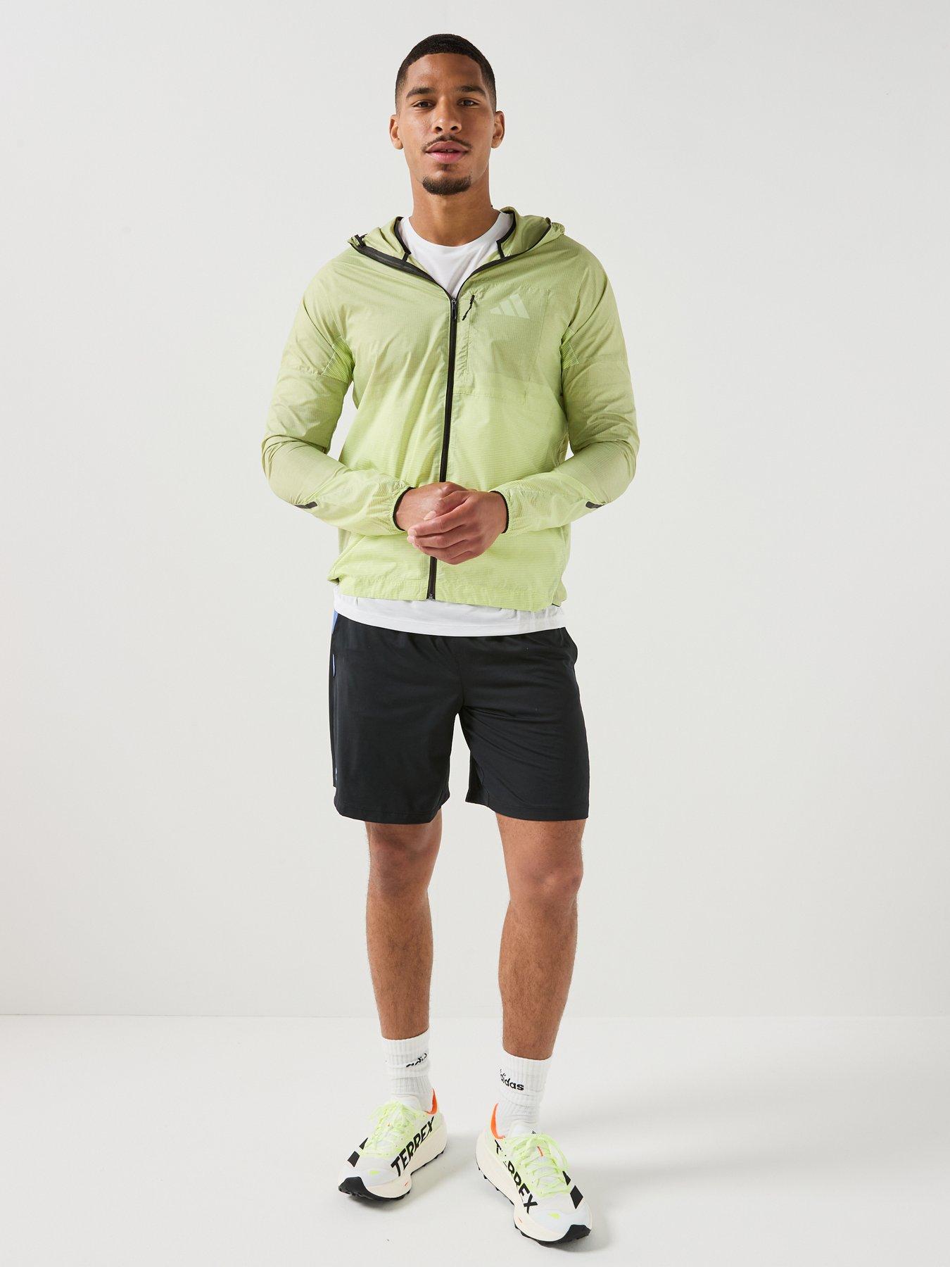 Image 3 of 6 of adidas Terrex Mens Trail Running Xpr Shell Jacket - Yellow
