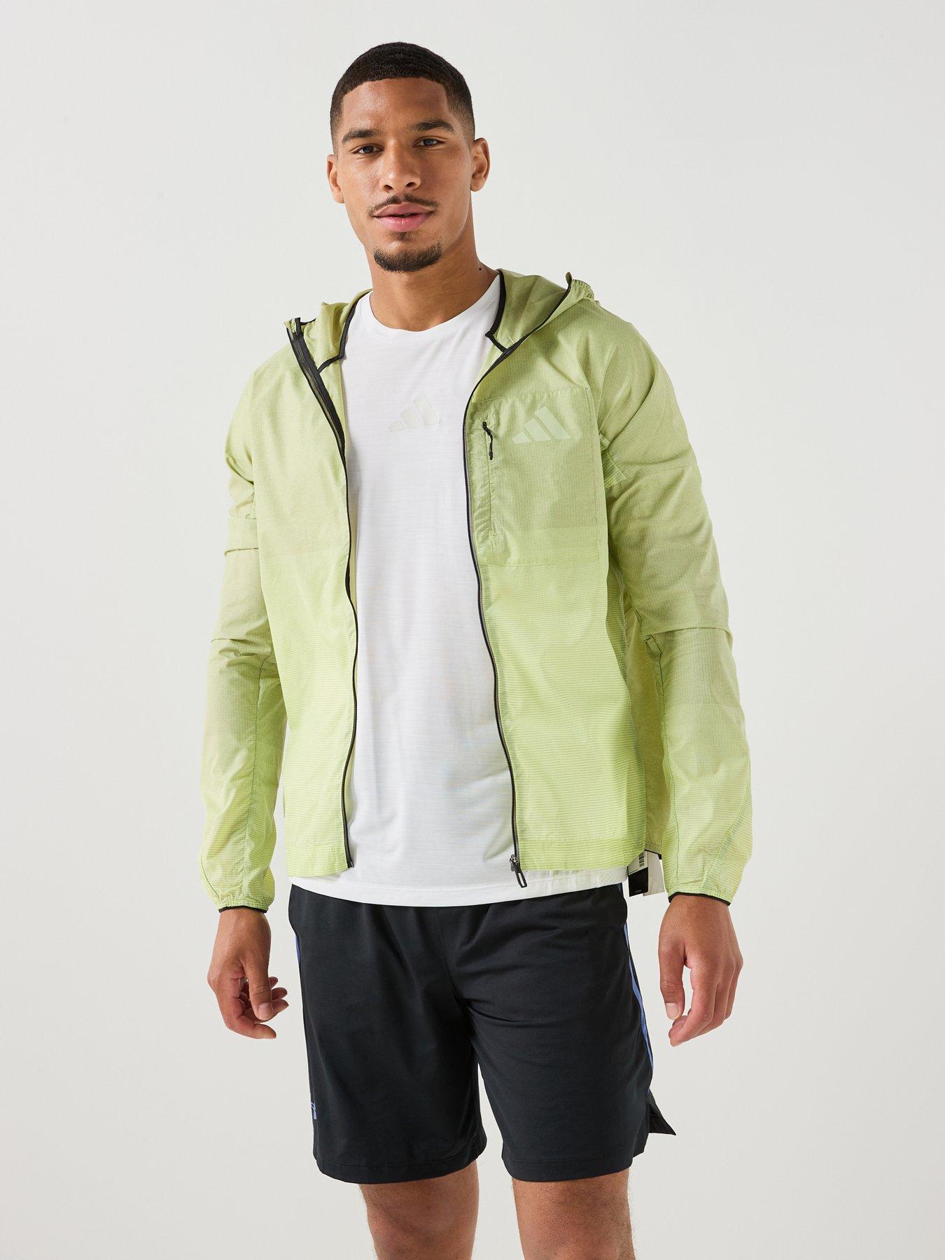 Image 6 of 6 of adidas Terrex Mens Trail Running Xpr Shell Jacket - Yellow