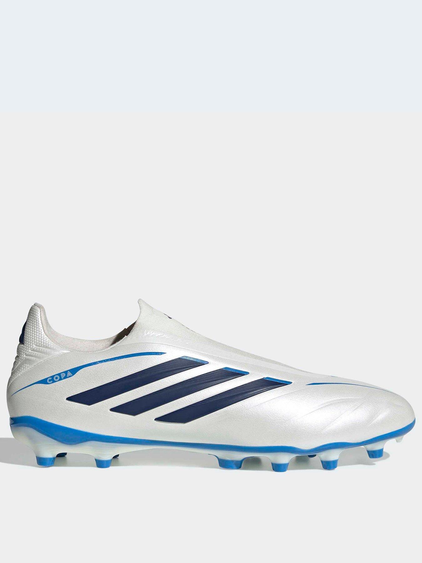 adidas Mens Copa Pure Iv League Laceless Firm Ground Football Boots - Blue