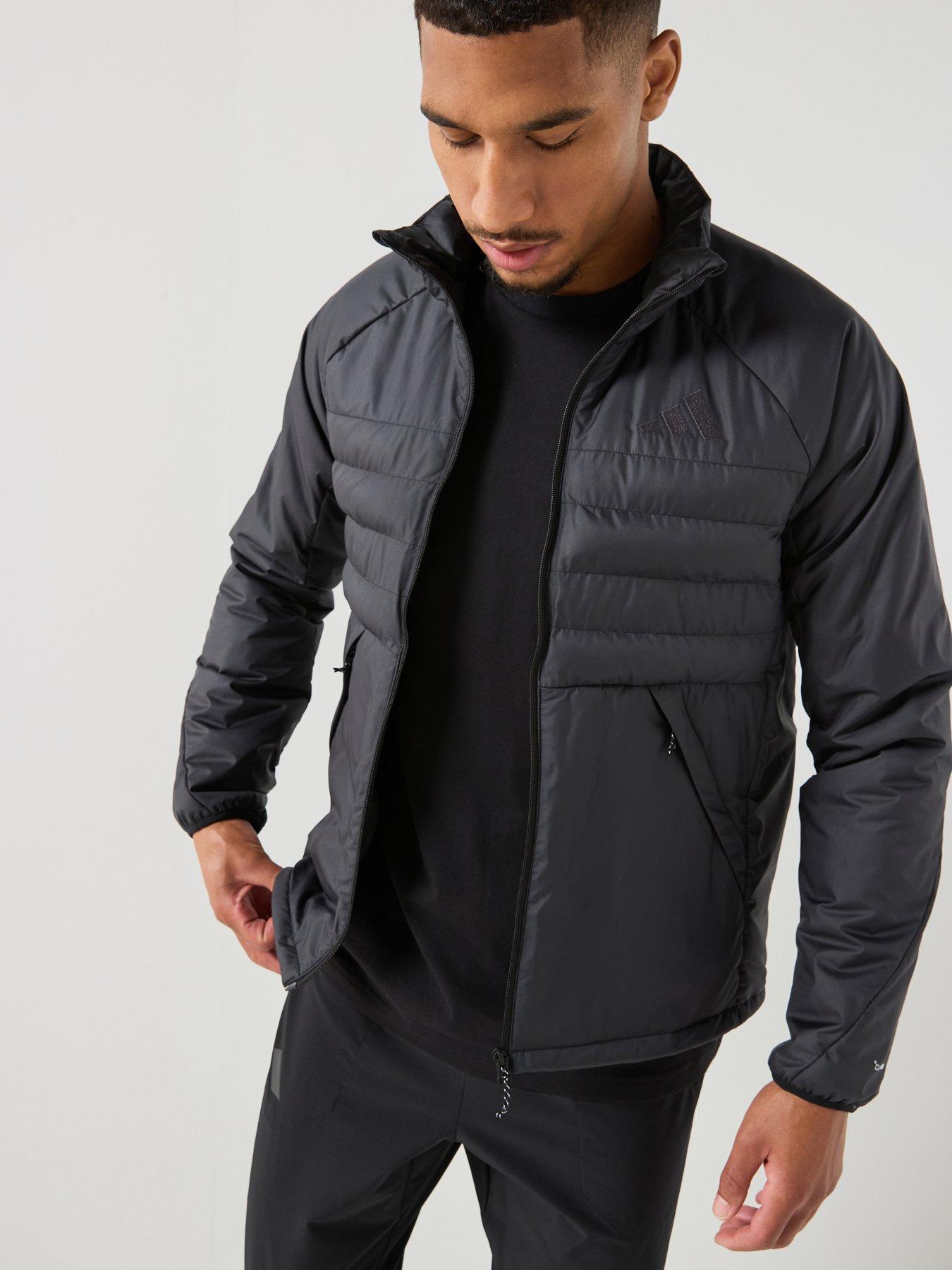 Image 1 of 6 of adidas Terrex Mens Outdoor Insulated Jacket - Black
