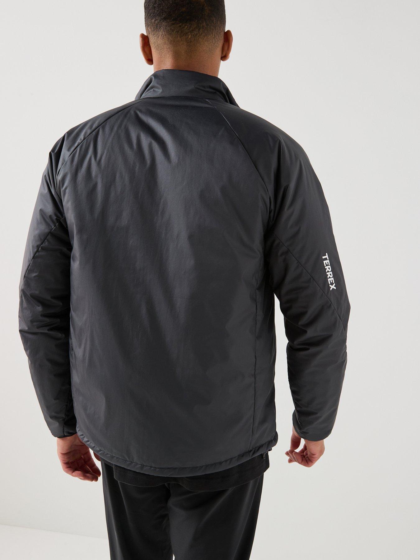 Image 2 of 6 of adidas Terrex Mens Outdoor Insulated Jacket - Black