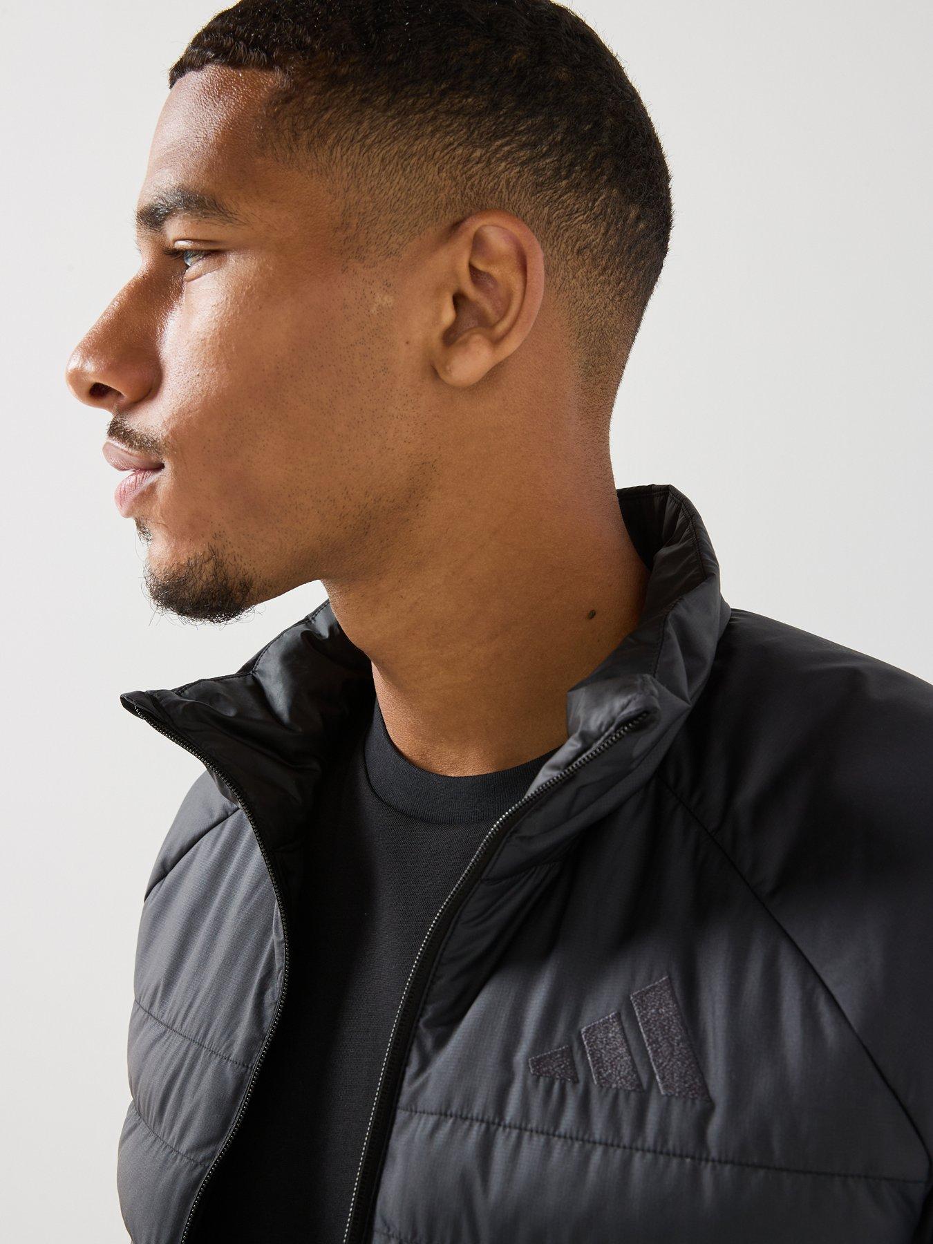 Image 4 of 6 of adidas Terrex Mens Outdoor Insulated Jacket - Black