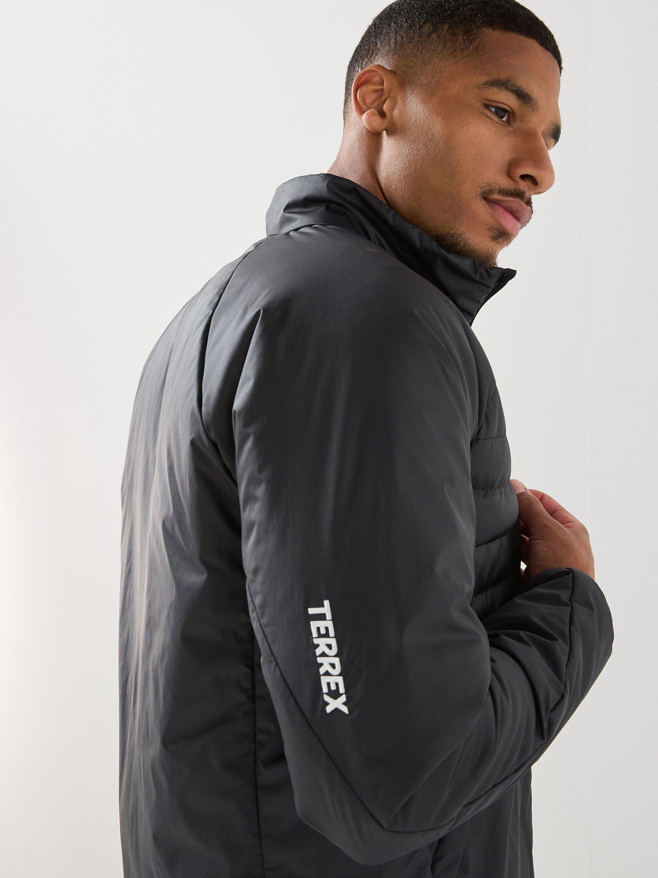 Image 6 of 6 of adidas Terrex Mens Outdoor Insulated Jacket - Black