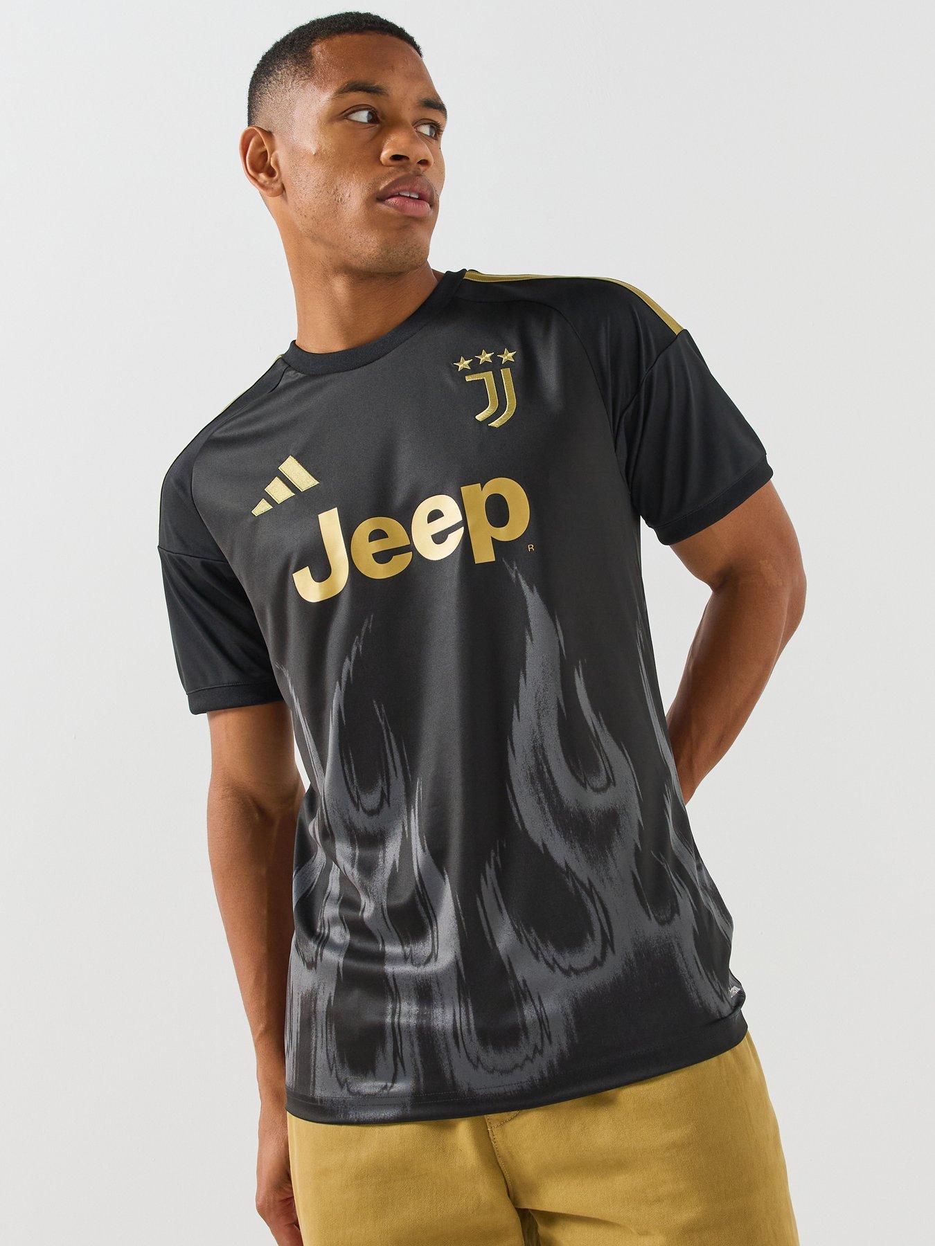 adidas Mens Juventus Fc 26/27 Third Stadium Replica Shirt - Black