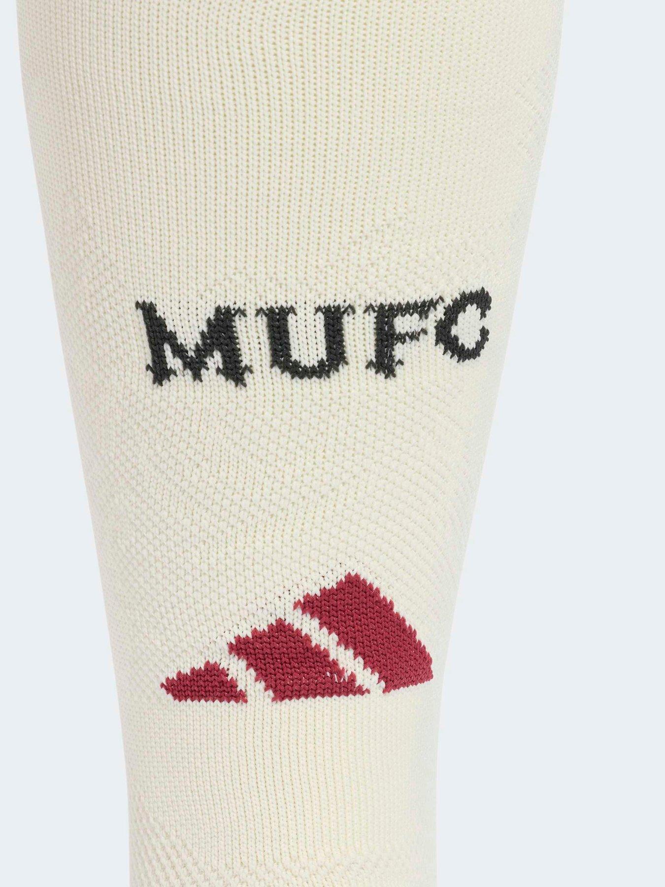 Image 2 of 3 of adidas Mens Manchester United 26/27 Third Socks - White