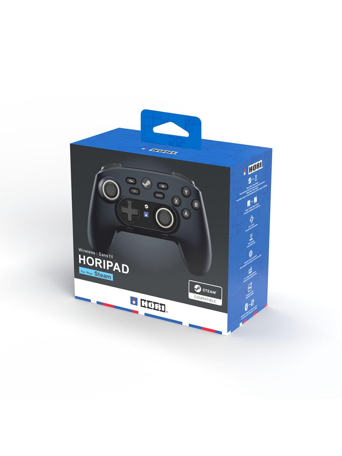 Image 2 of 7 of HORI Wireless HORIPAD for Steam &ndash; Midnight Black