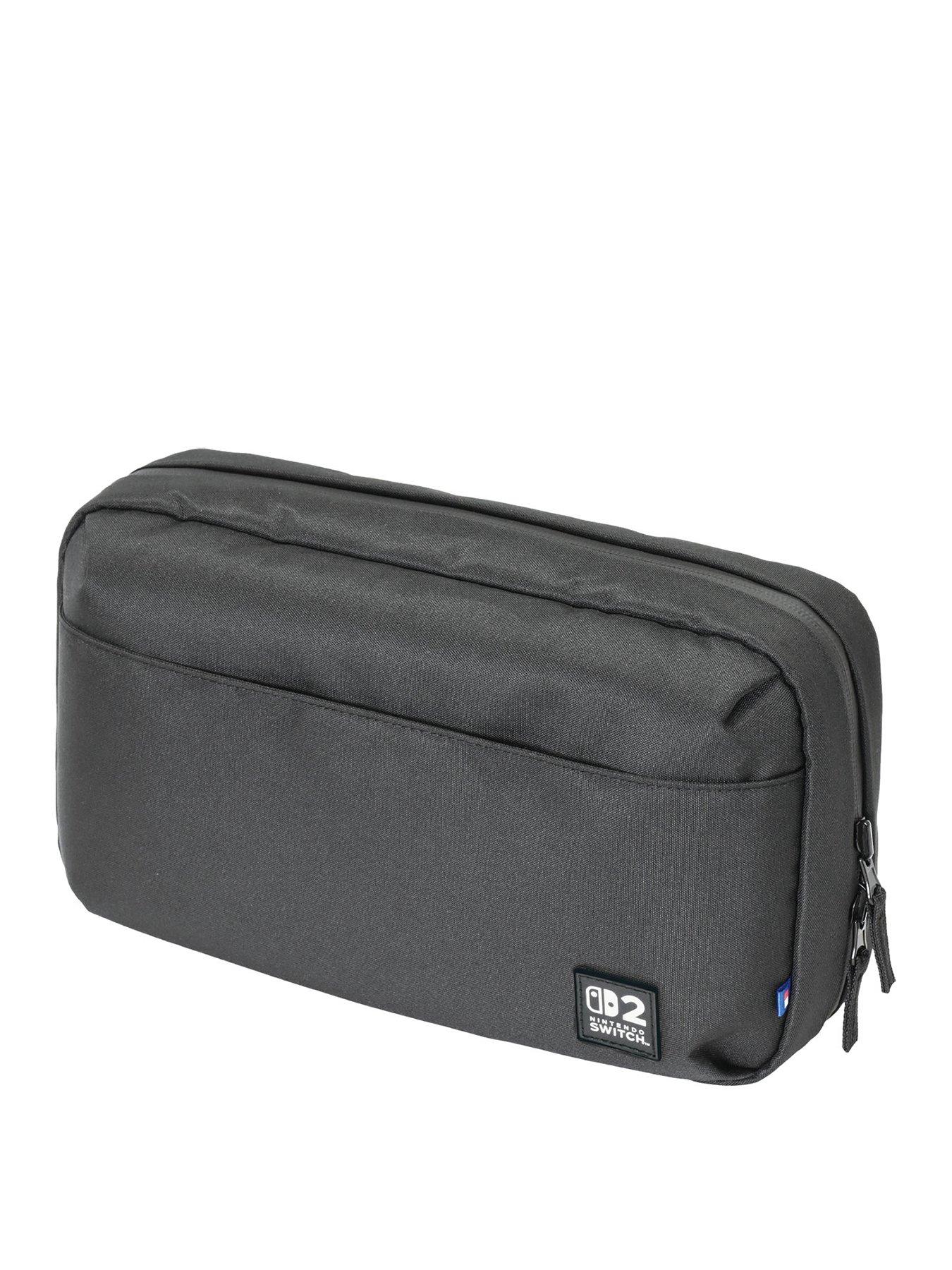 Image 1 of 7 of HORI Reversible Travel Pouch (Black) for Nintendo Switch 2