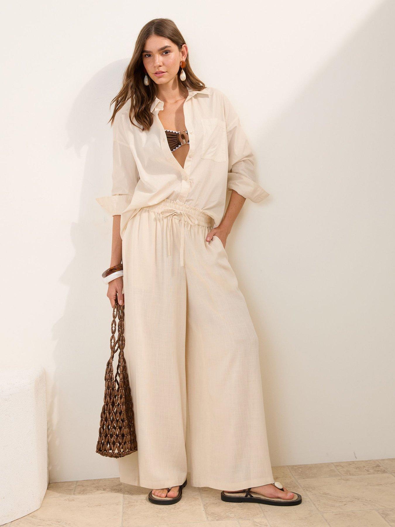 Friends Like These Lin Sh Wst Plzo Neut - Beige